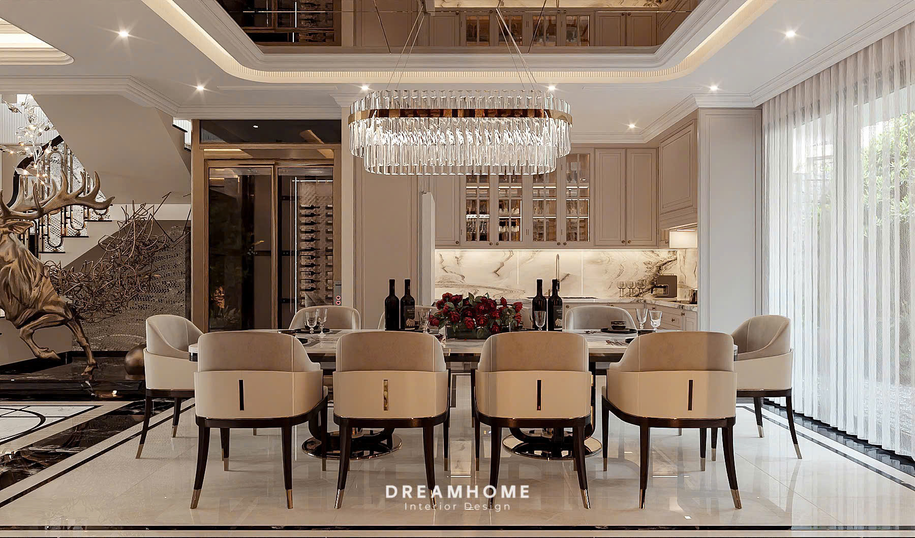 xu hướng nội thất biệt thự