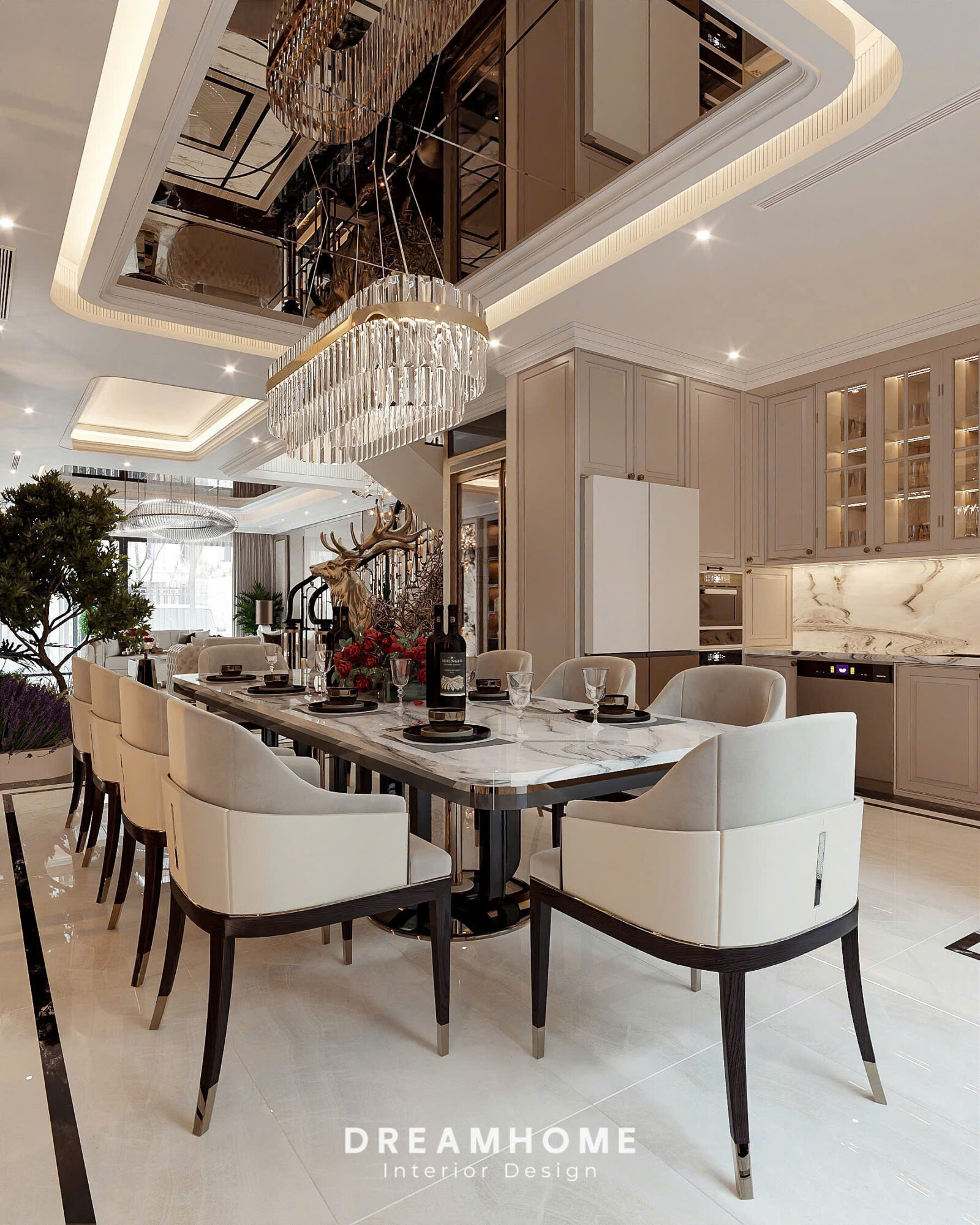 xu hướng nội thất biệt thự