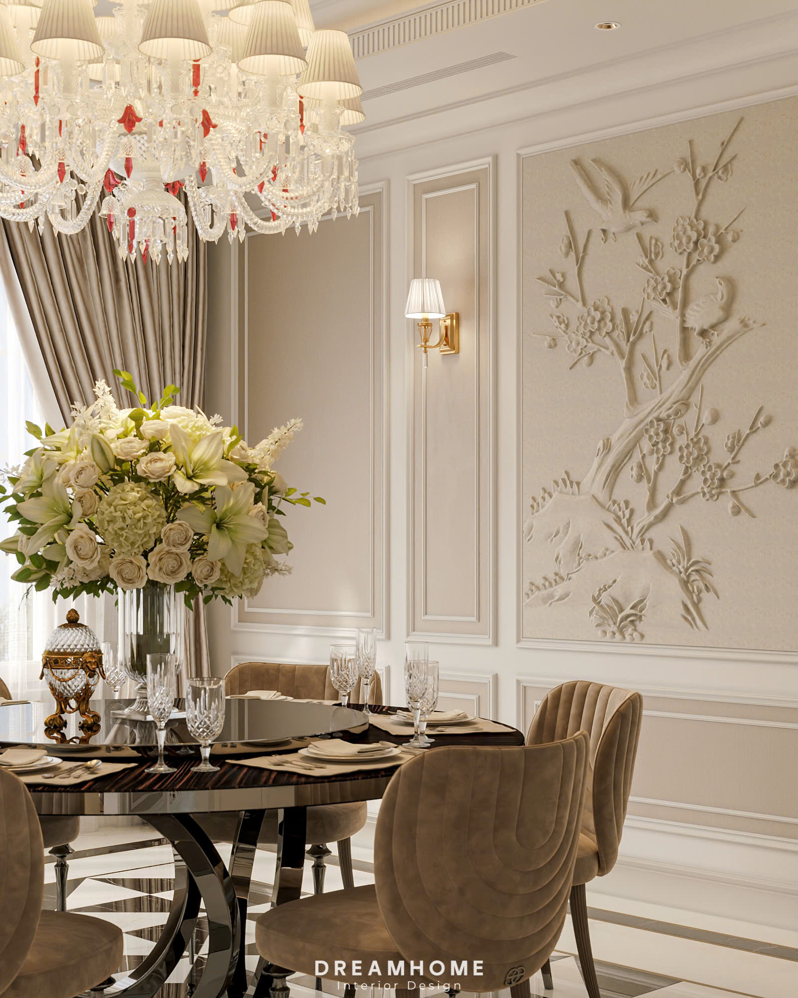 thiết kế nội thất đẹp tại Vinhomes Cổ Loa