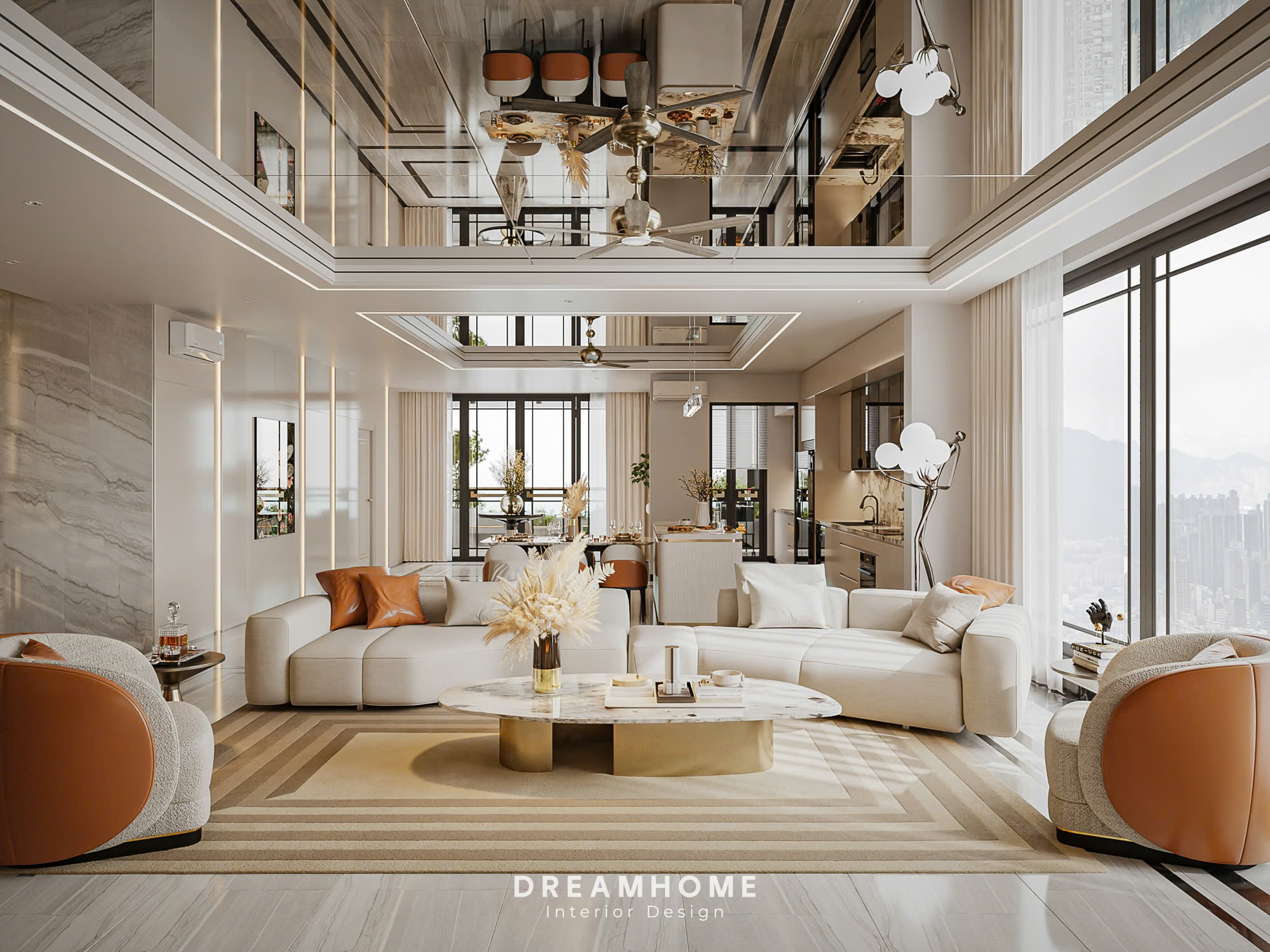 xu hướng nội thất biệt thự