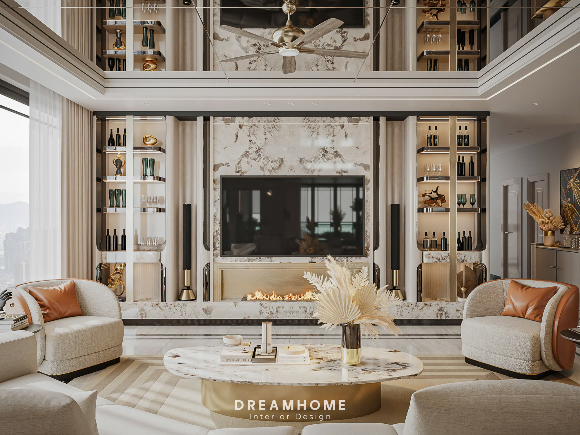 xu hướng nội thất biệt thự