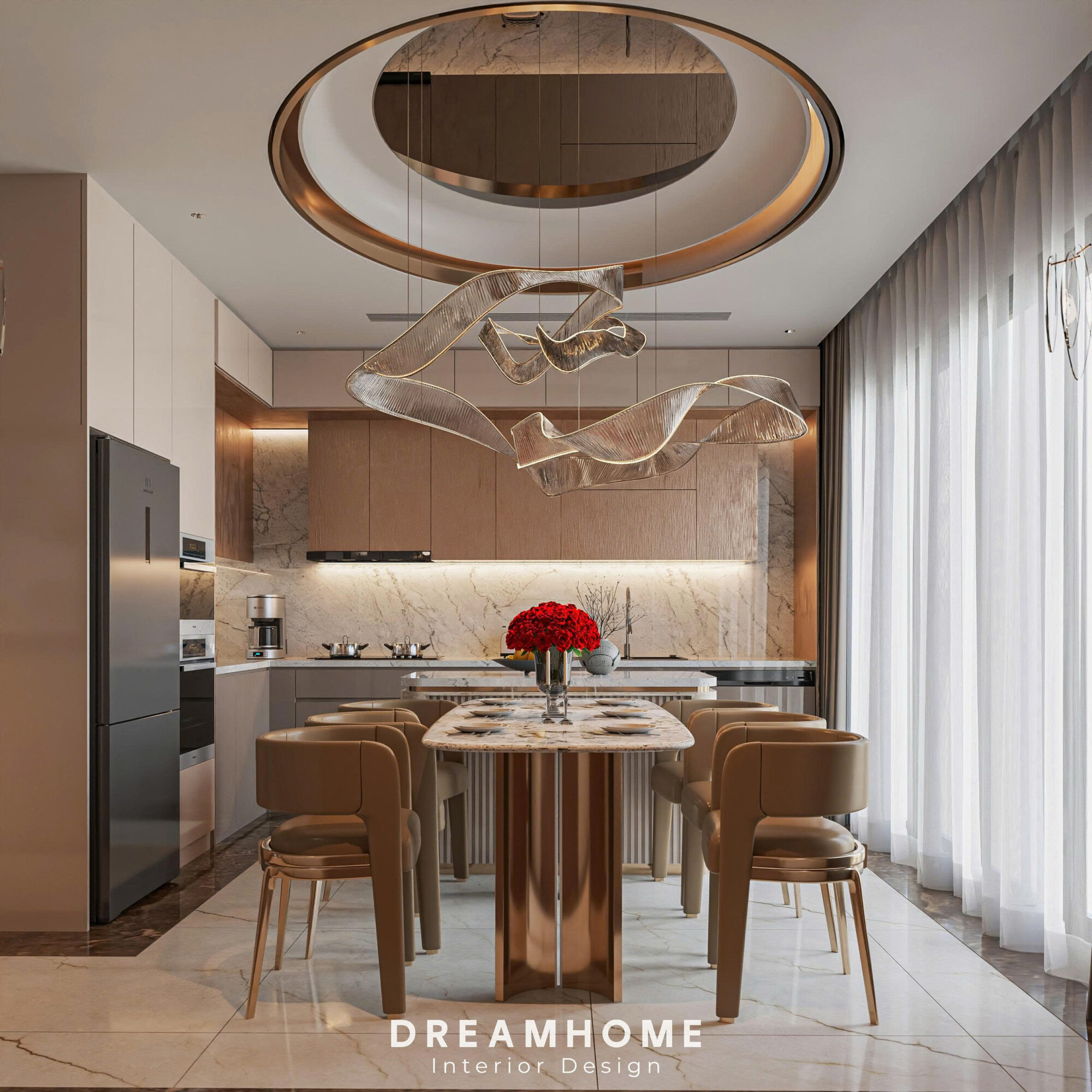 thiết kế nội thất nhà phố