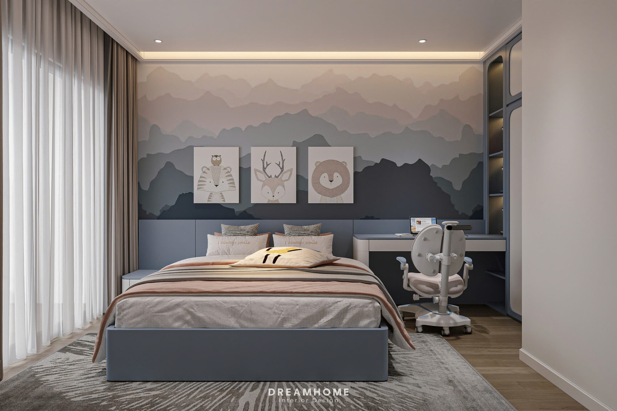 thiết kế nội thất nhà phố