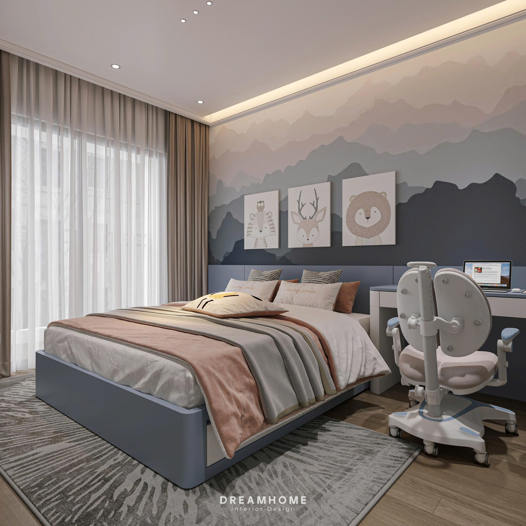 thiết kế nội thất nhà phố