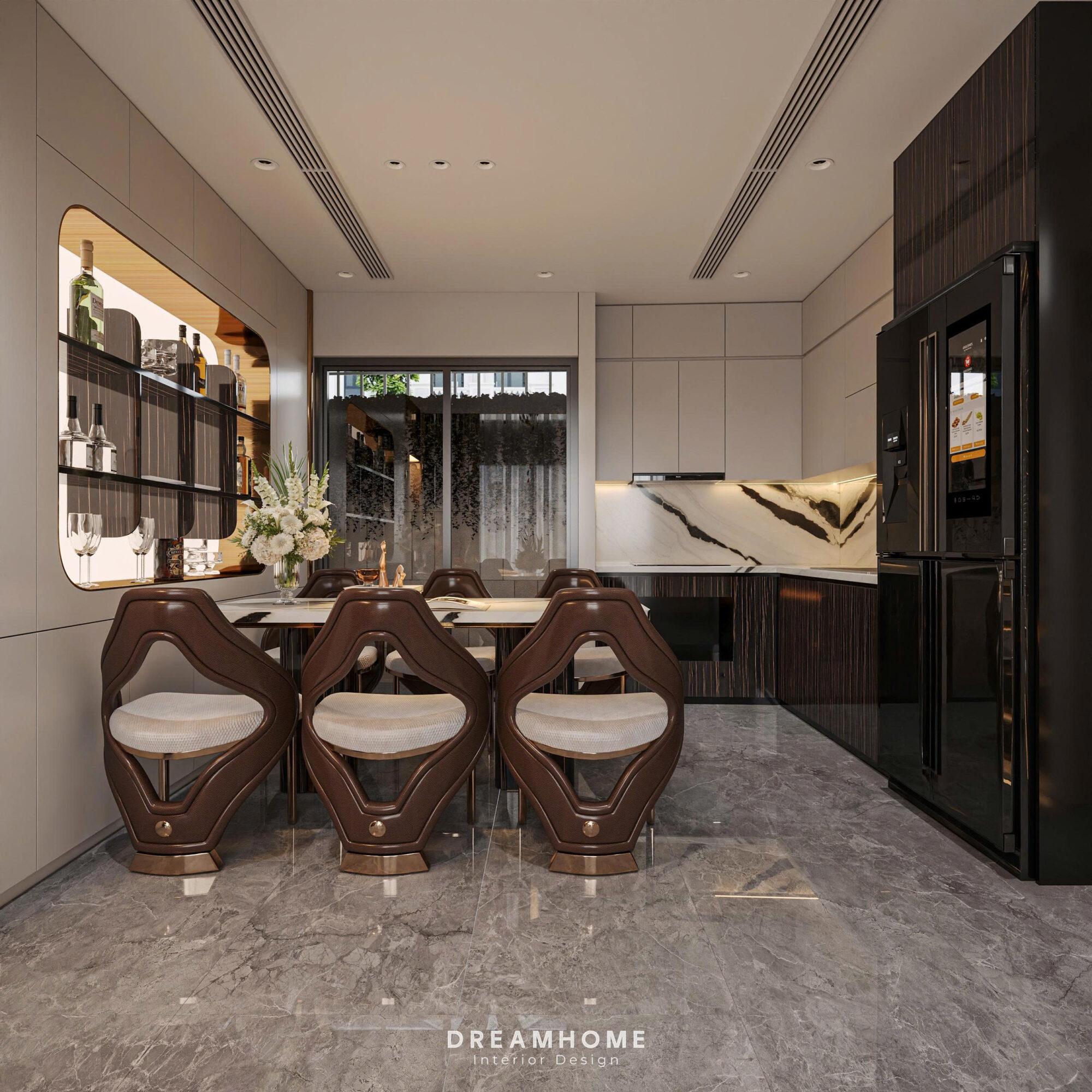 thiết kế nội thất nhà phố