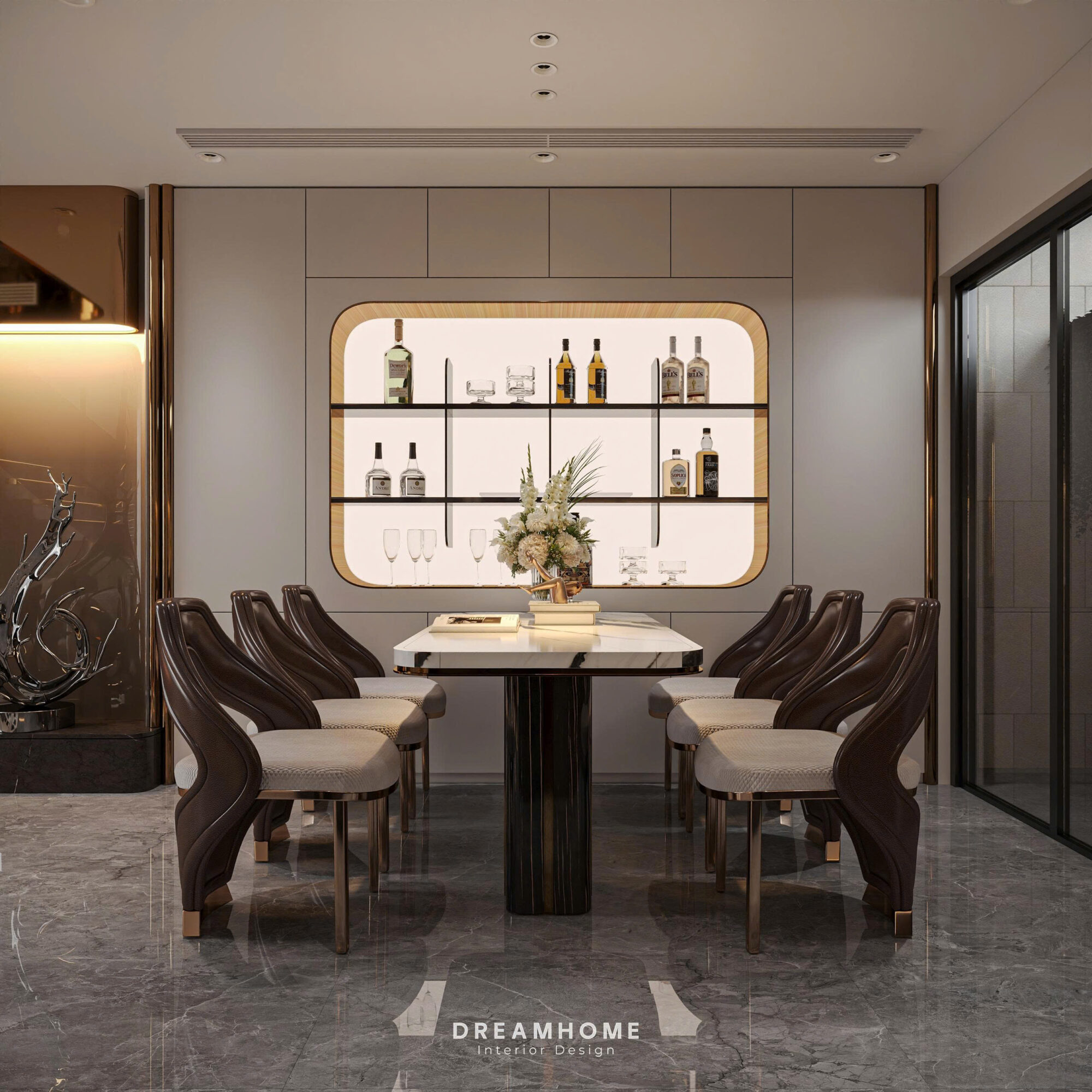 thiết kế nội thất nhà phố