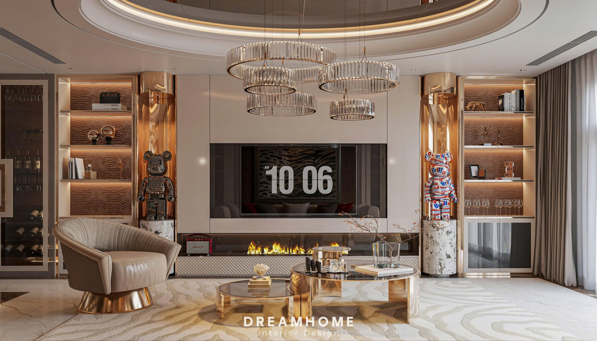 thiết kế nội thất nhà phố