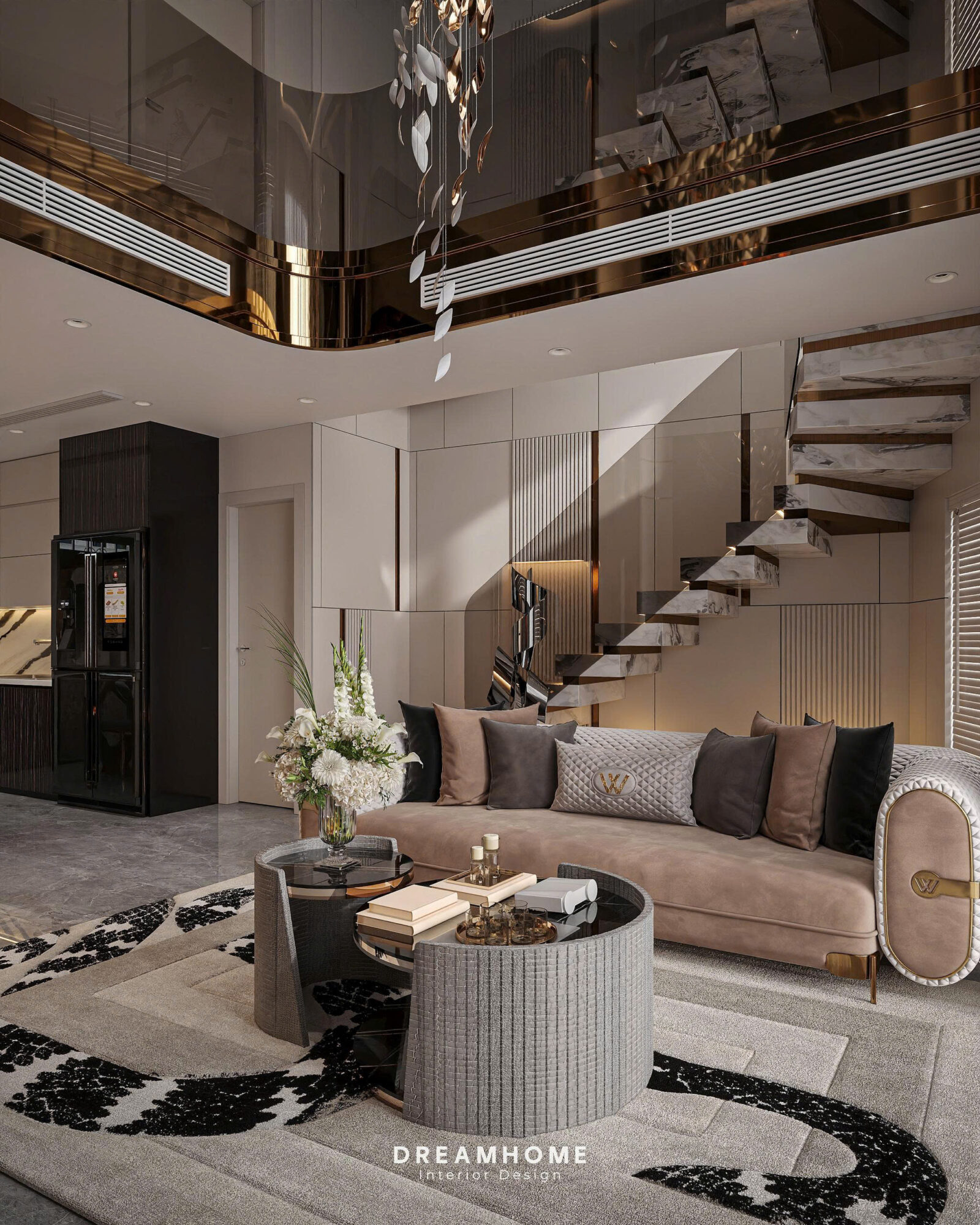 thiết kế nội thất nhà phố