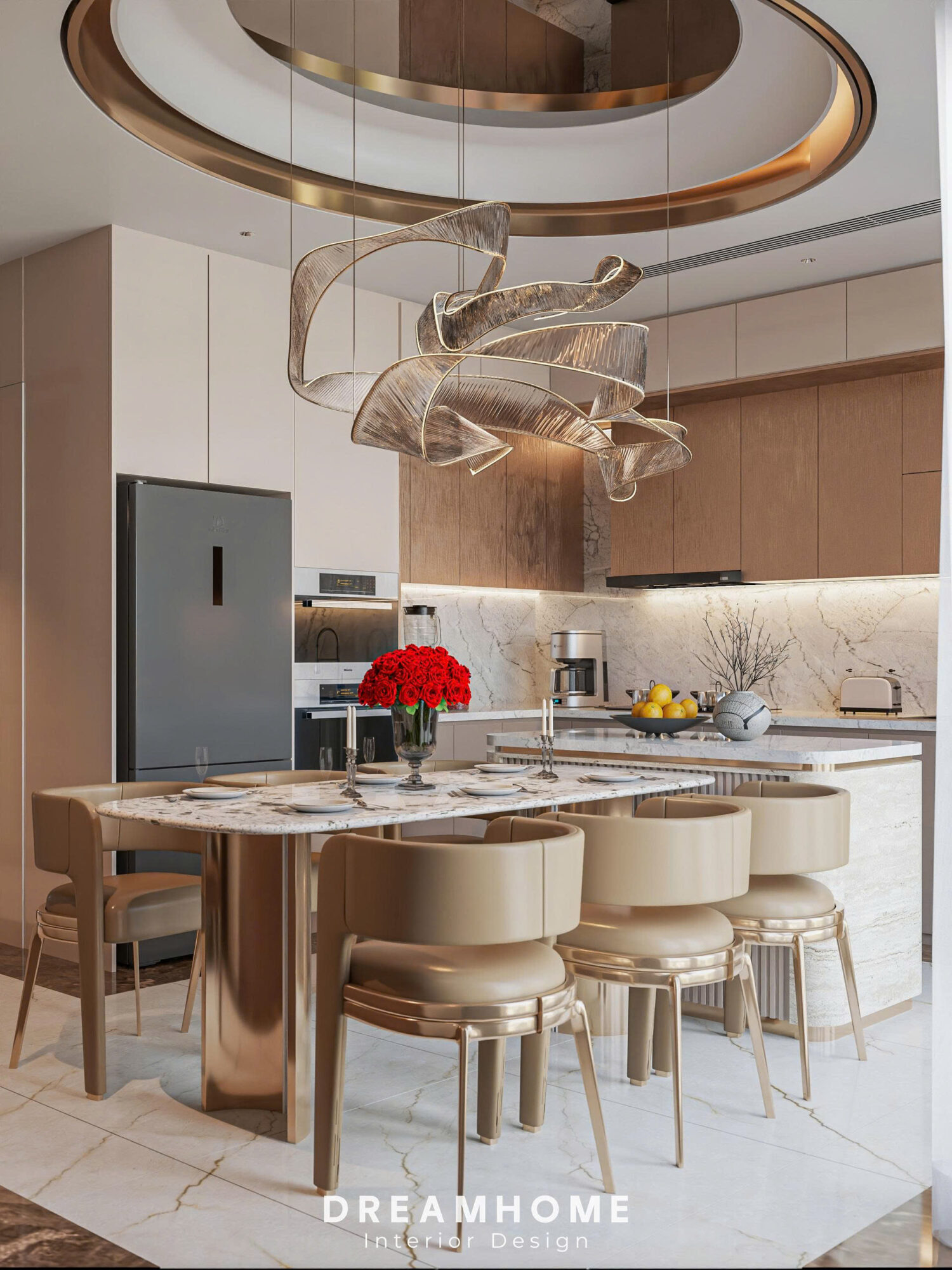 thiết kế nội thất nhà phố