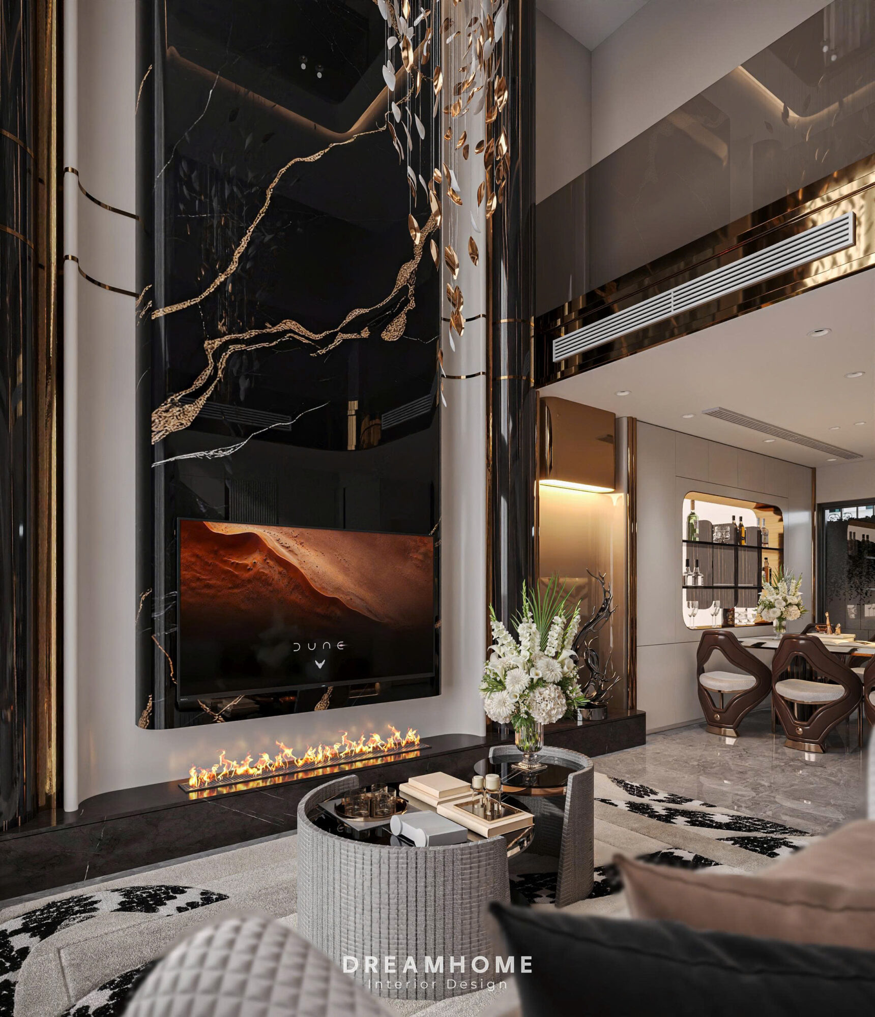 thiết kế nội thất nhà phố