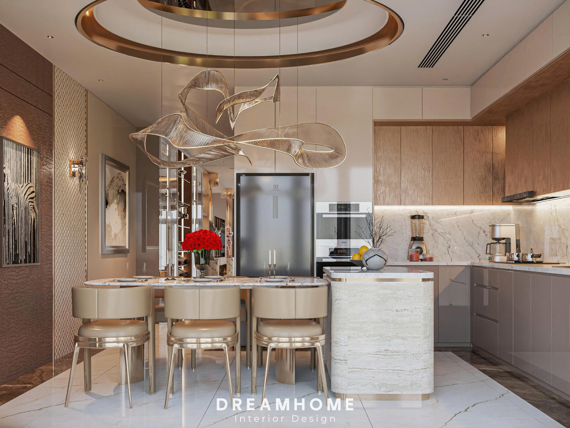 thiết kế nội thất nhà phố