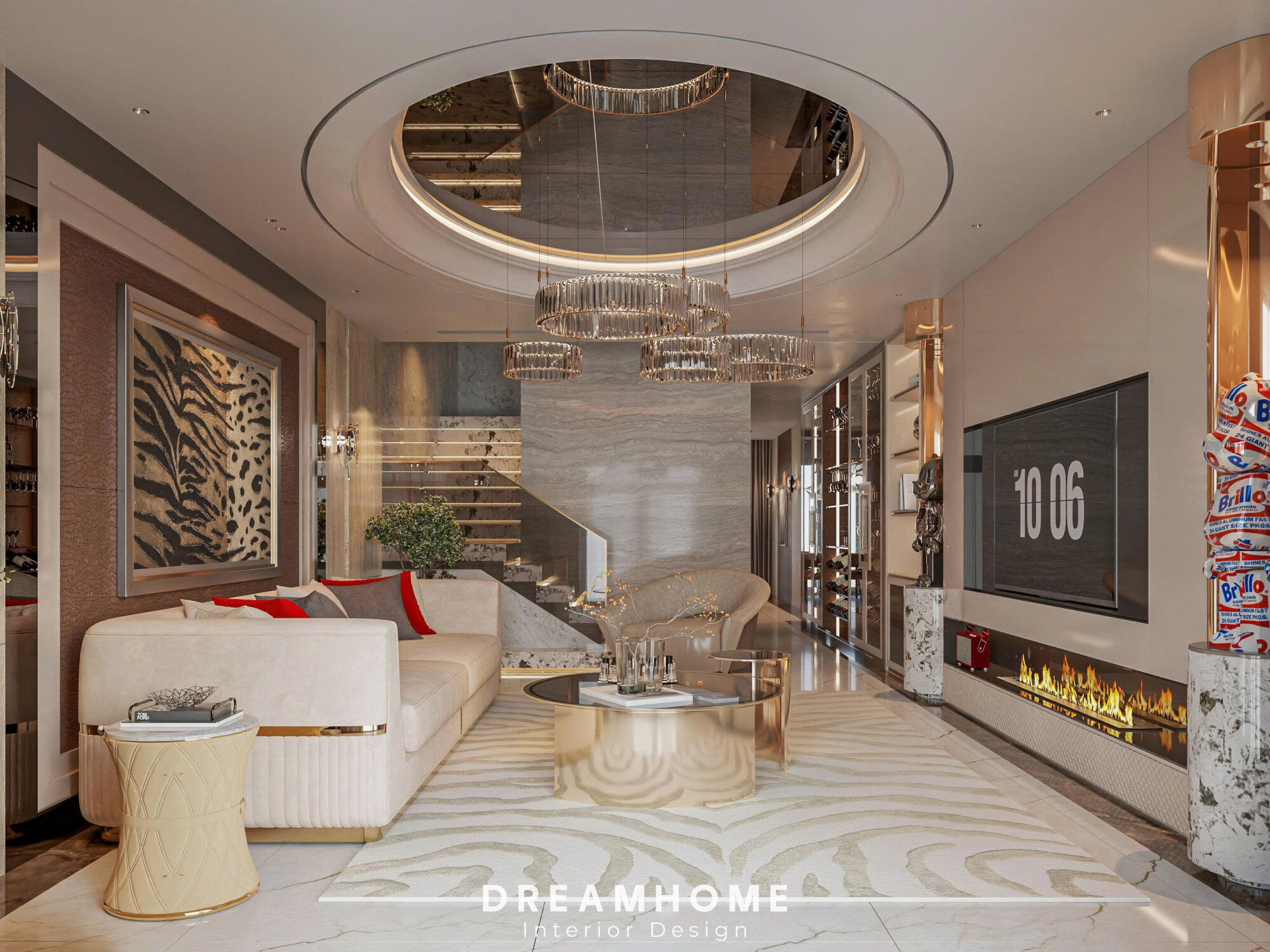 thiết kế nội thất nhà phố