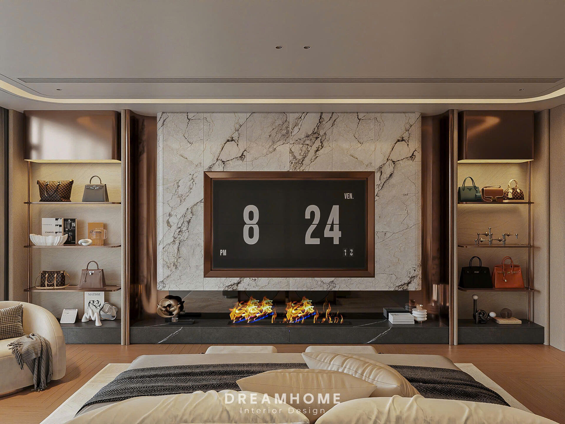 thiết kế nội thất nhà phố