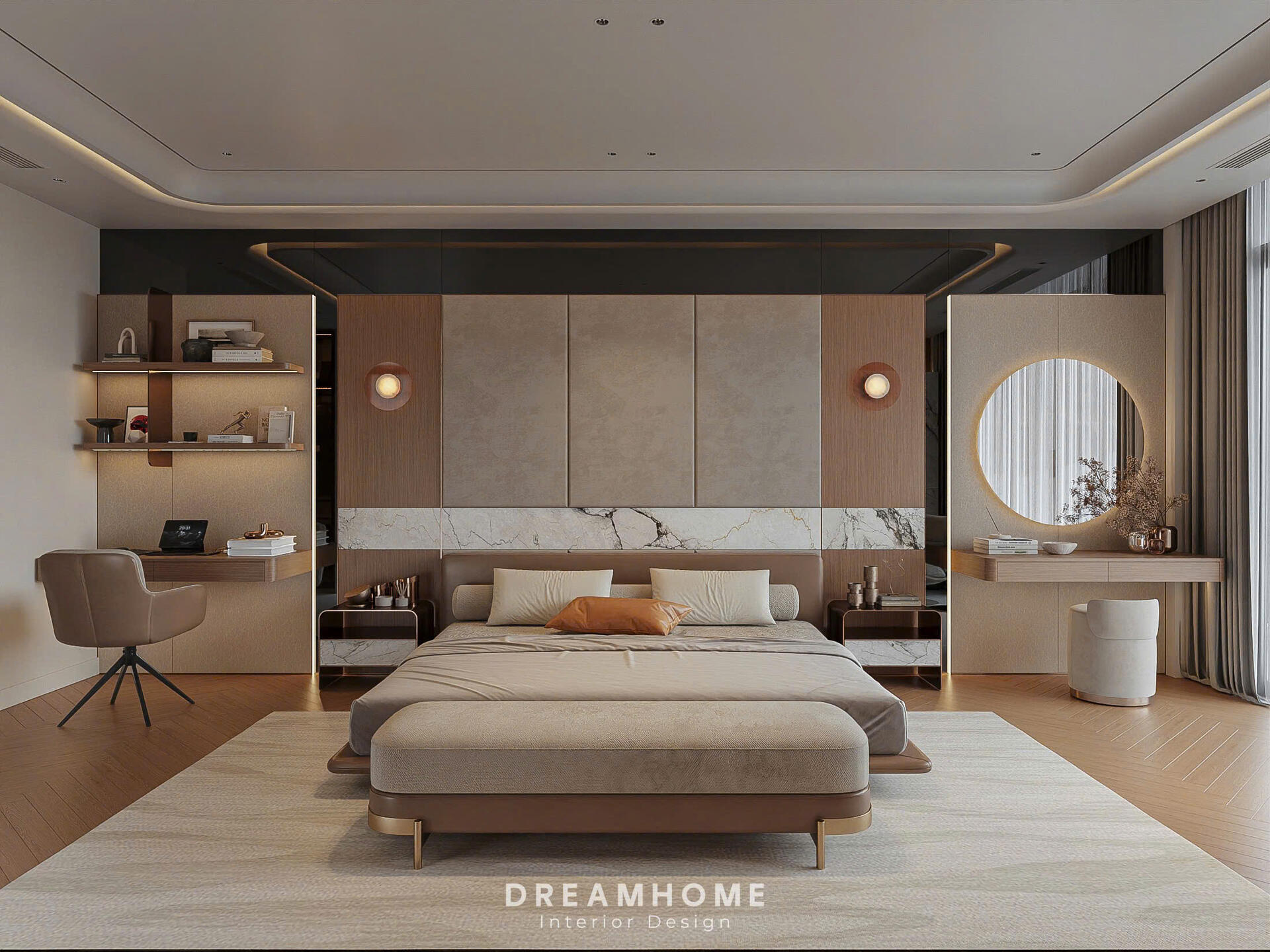 thiết kế nội thất nhà phố