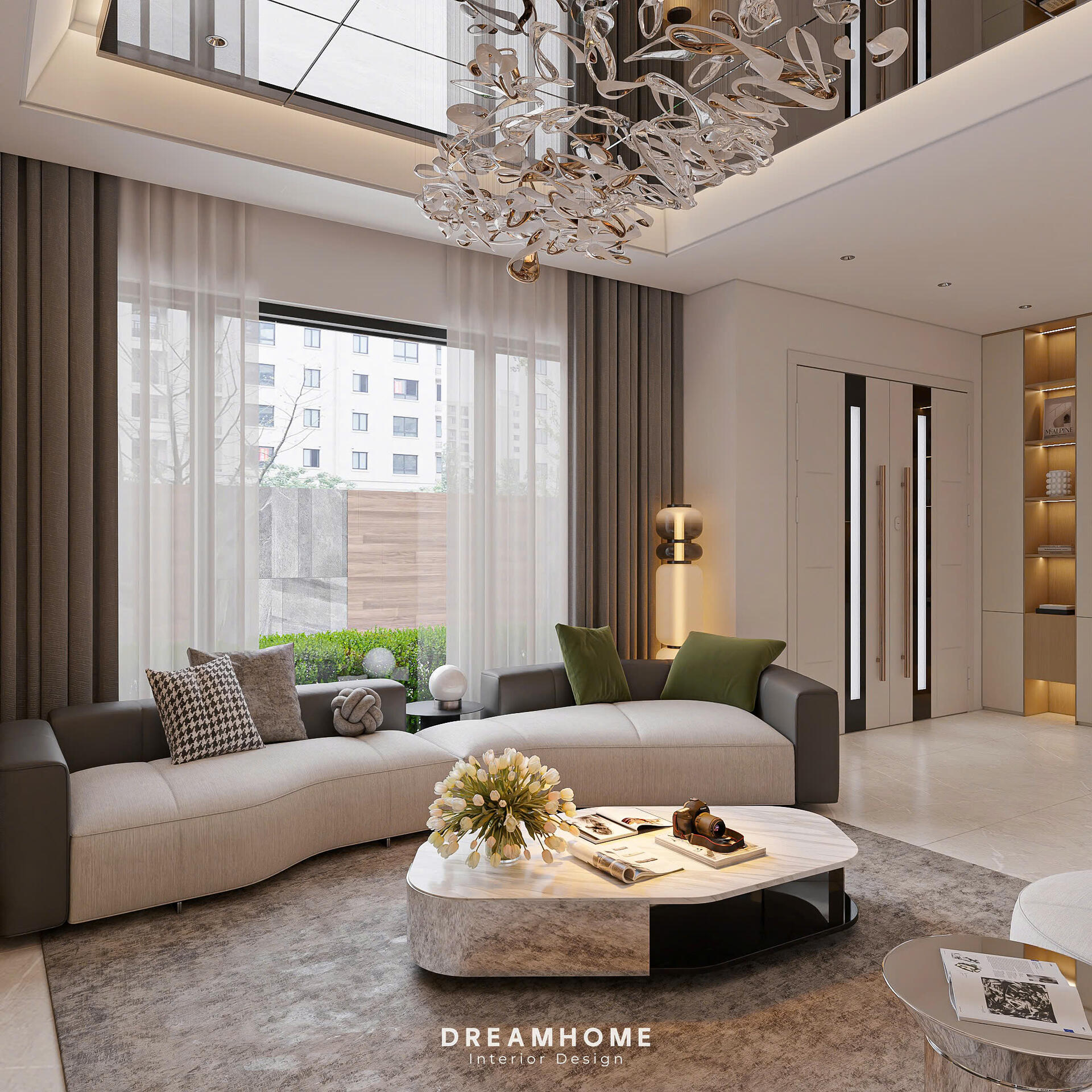 thiết kế nội thất nhà phố