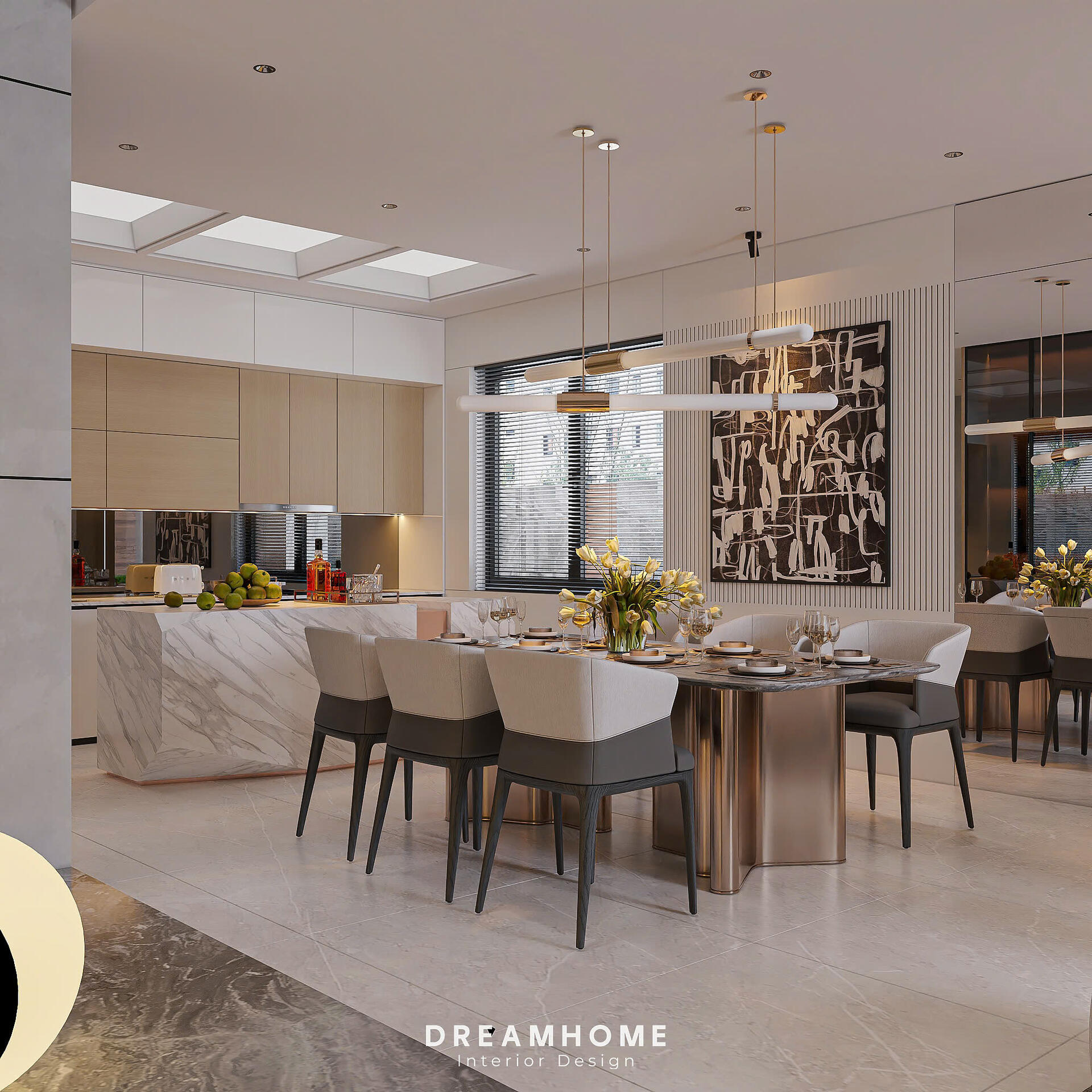 thiết kế nội thất nhà phố