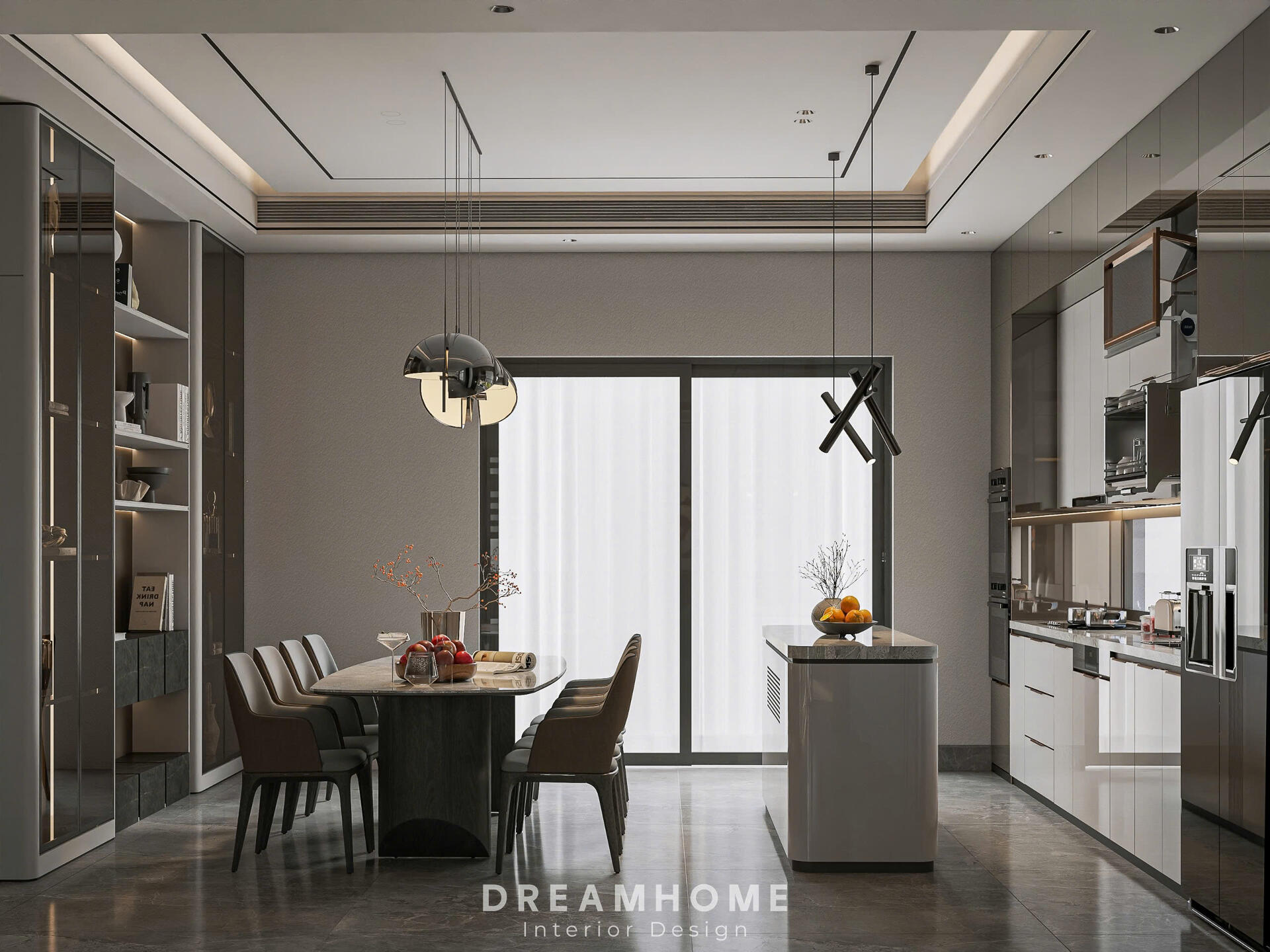 thiết kế nội thất nhà phố