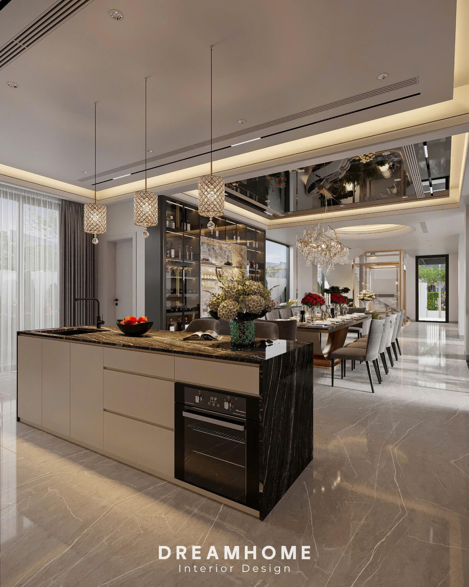 thiết kế nội thất biệt thự