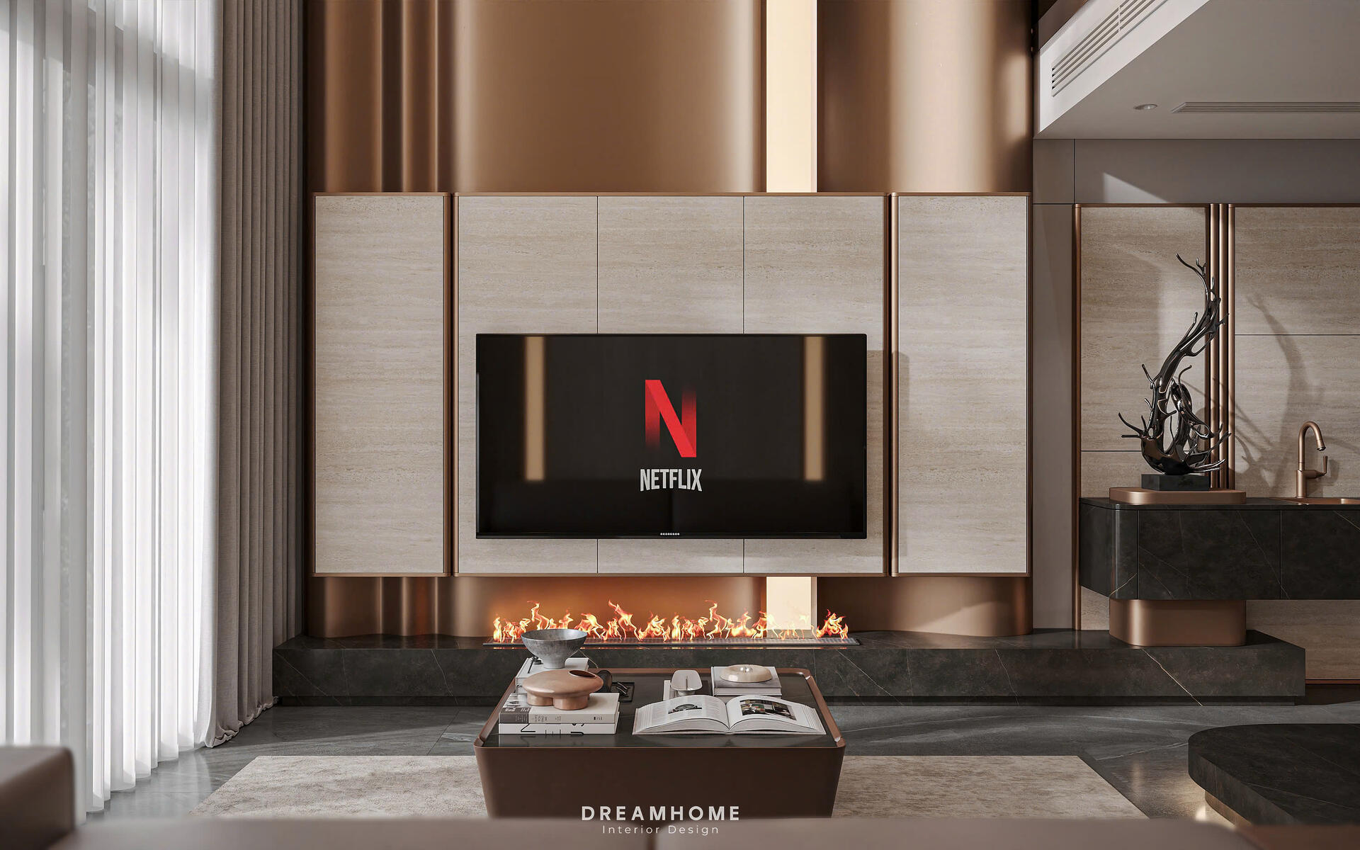 thiết kế nội thất nhà phố