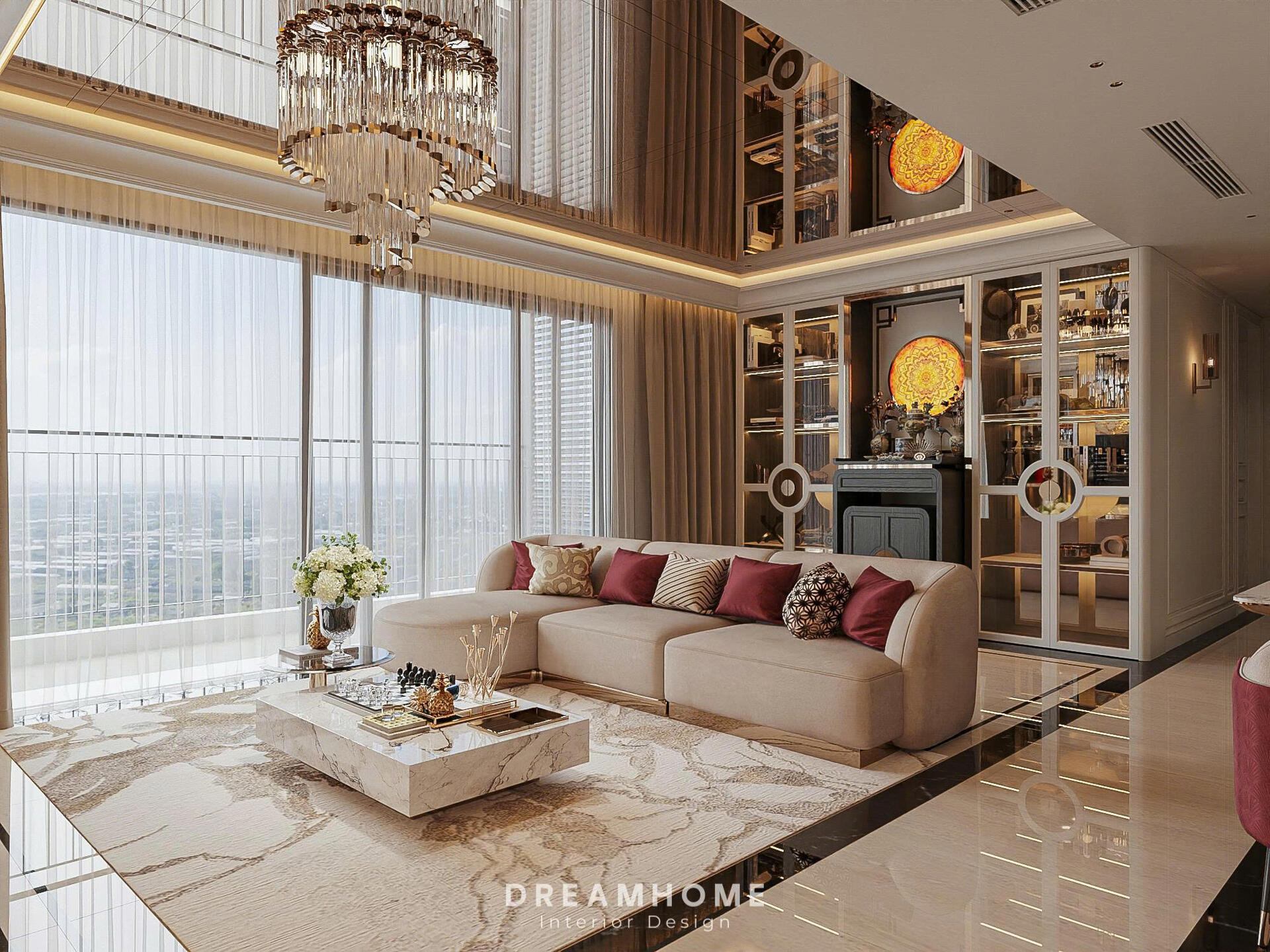 Thiết Kế Nội Thất Chung Cư Park Kiara - 120m2 3 thiết kế nội thất chung cư