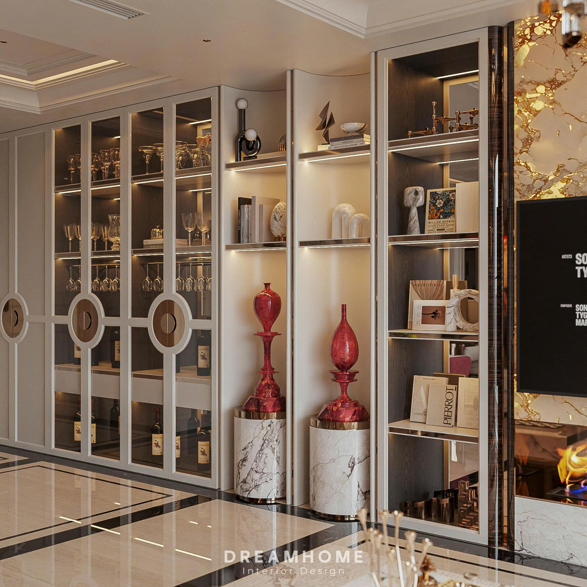 Thiết Kế Nội Thất Chung Cư Park Kiara - 120m2 5 thiết kế nội thất chung cư