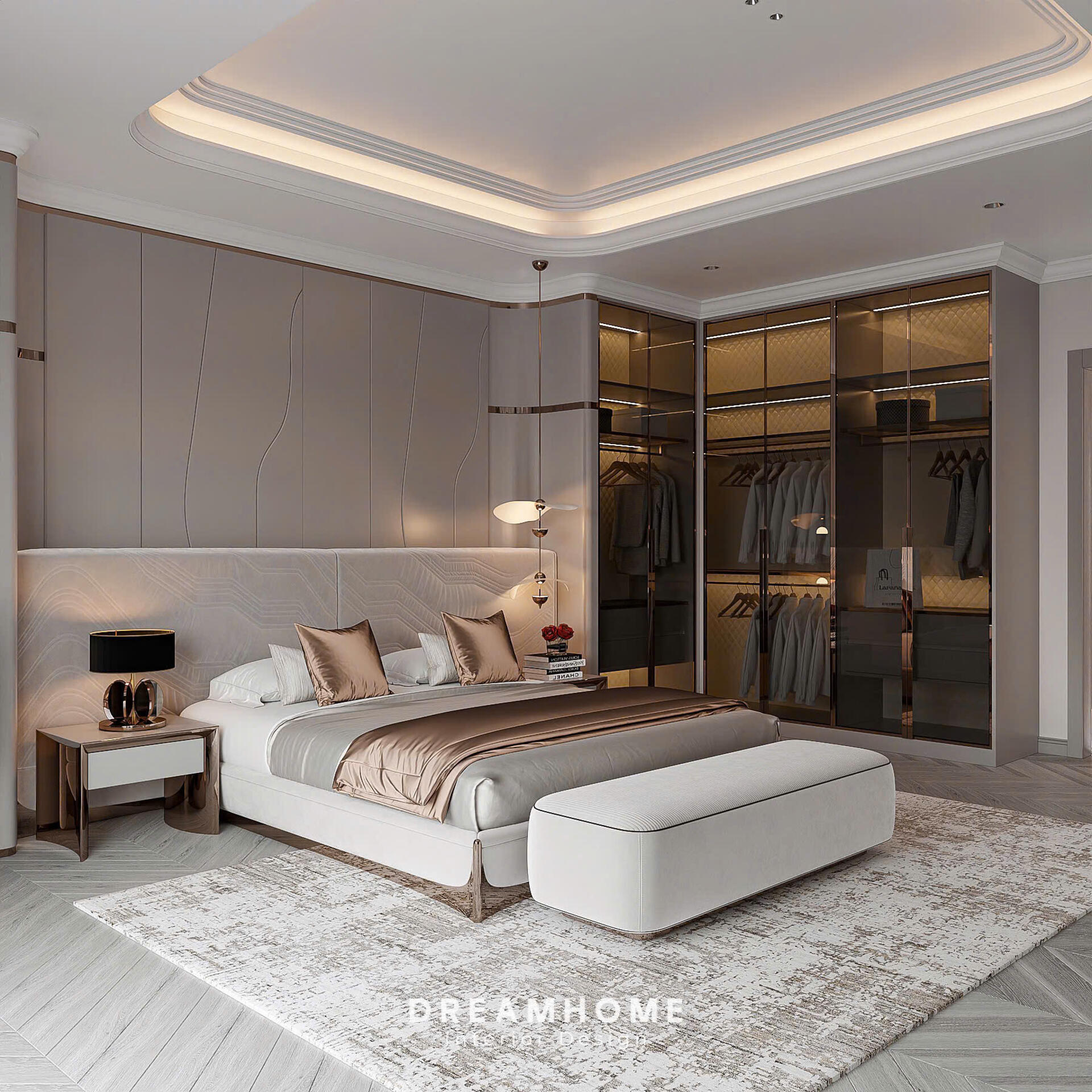 Gợi Ý Thiết Kế Phòng Ngủ Master Biệt Thự Vinhomes Vũ Yên Sang Trọng 12 z6015296420632 5f3bbcf935dba3521d91668e2efb726c
