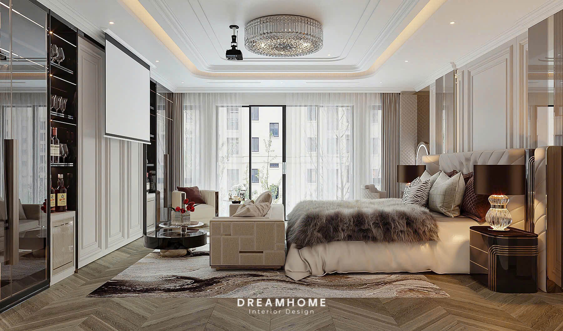 Gợi Ý Thiết Kế Phòng Ngủ Master Biệt Thự Vinhomes Vũ Yên Sang Trọng 31 z6034234779266 00830402e01d5d6766b86e8e5e0a3719