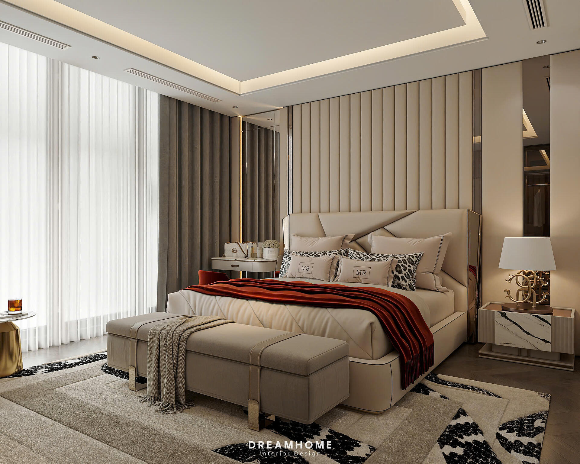 Gợi Ý Thiết Kế Phòng Ngủ Master Biệt Thự Vinhomes Vũ Yên Sang Trọng 40 z6992492651161 1911c976b69c79b98a52bab608371b5f