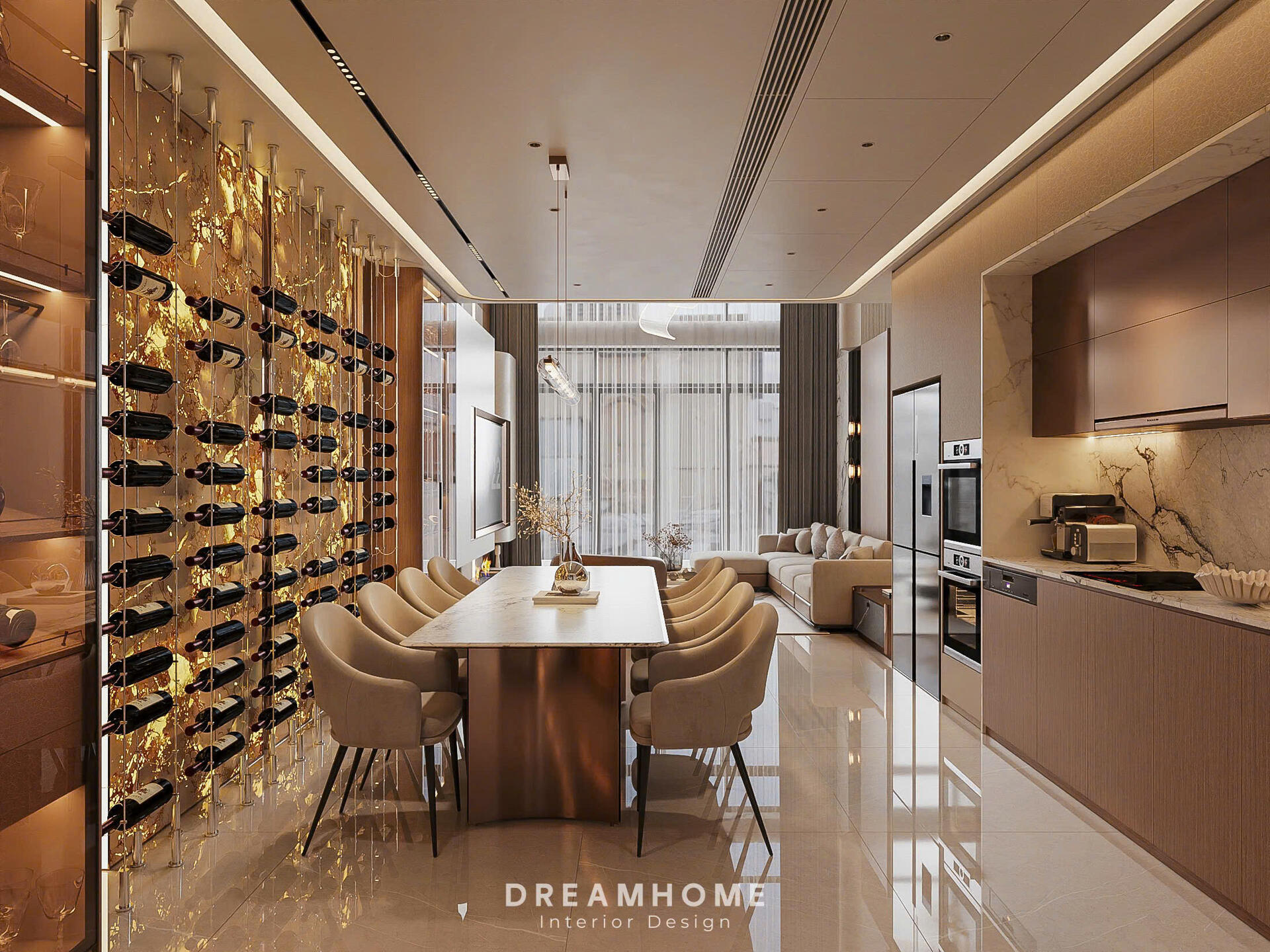 Thiết kế nội thất nhà phố đẹp, hiện đại và tối ưu công năng năm 2026 42 374628367183198435035