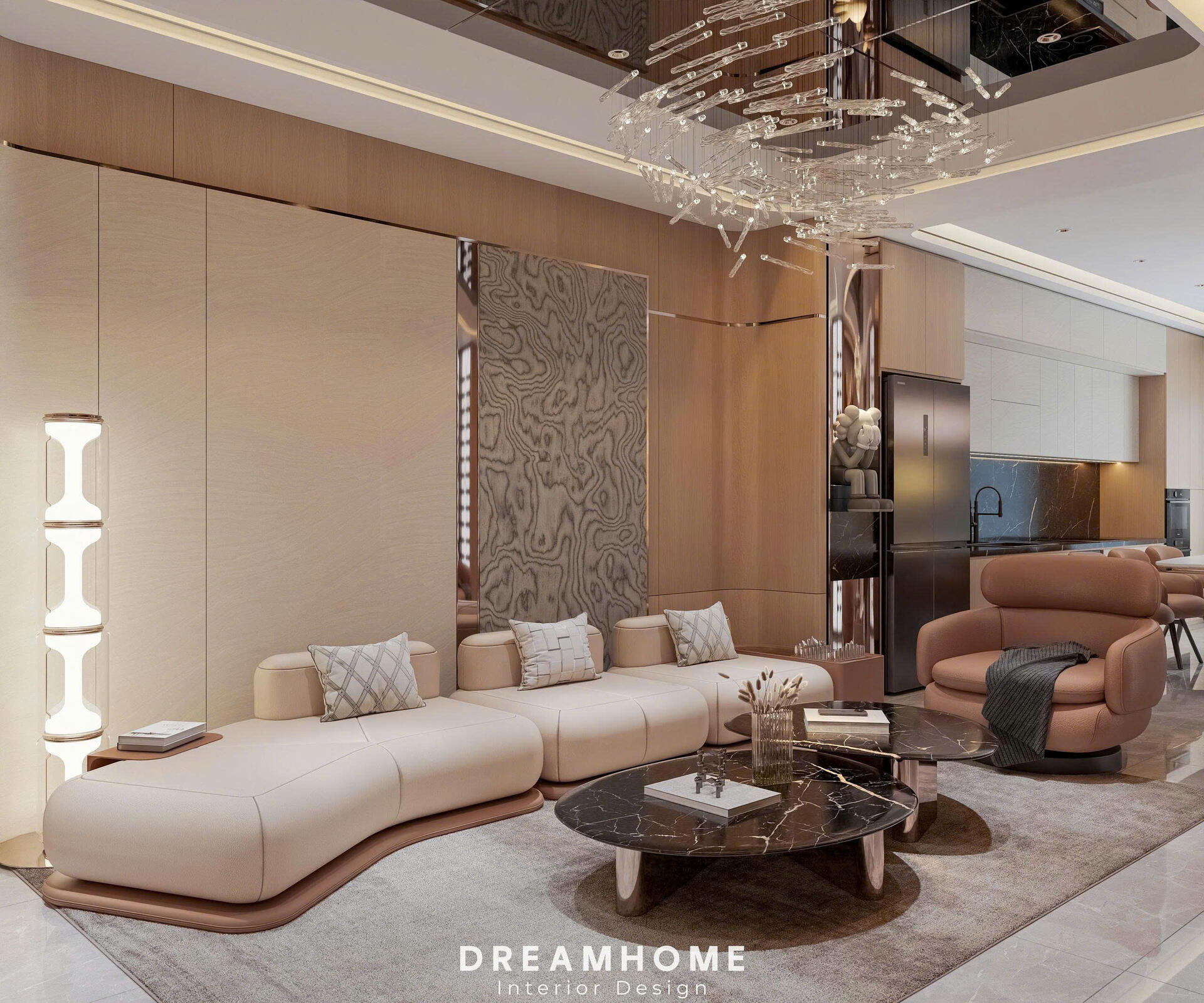 Thiết kế nội thất nhà phố đẹp, hiện đại và tối ưu công năng năm 2026 8 thiết kế nội thất nhà phố