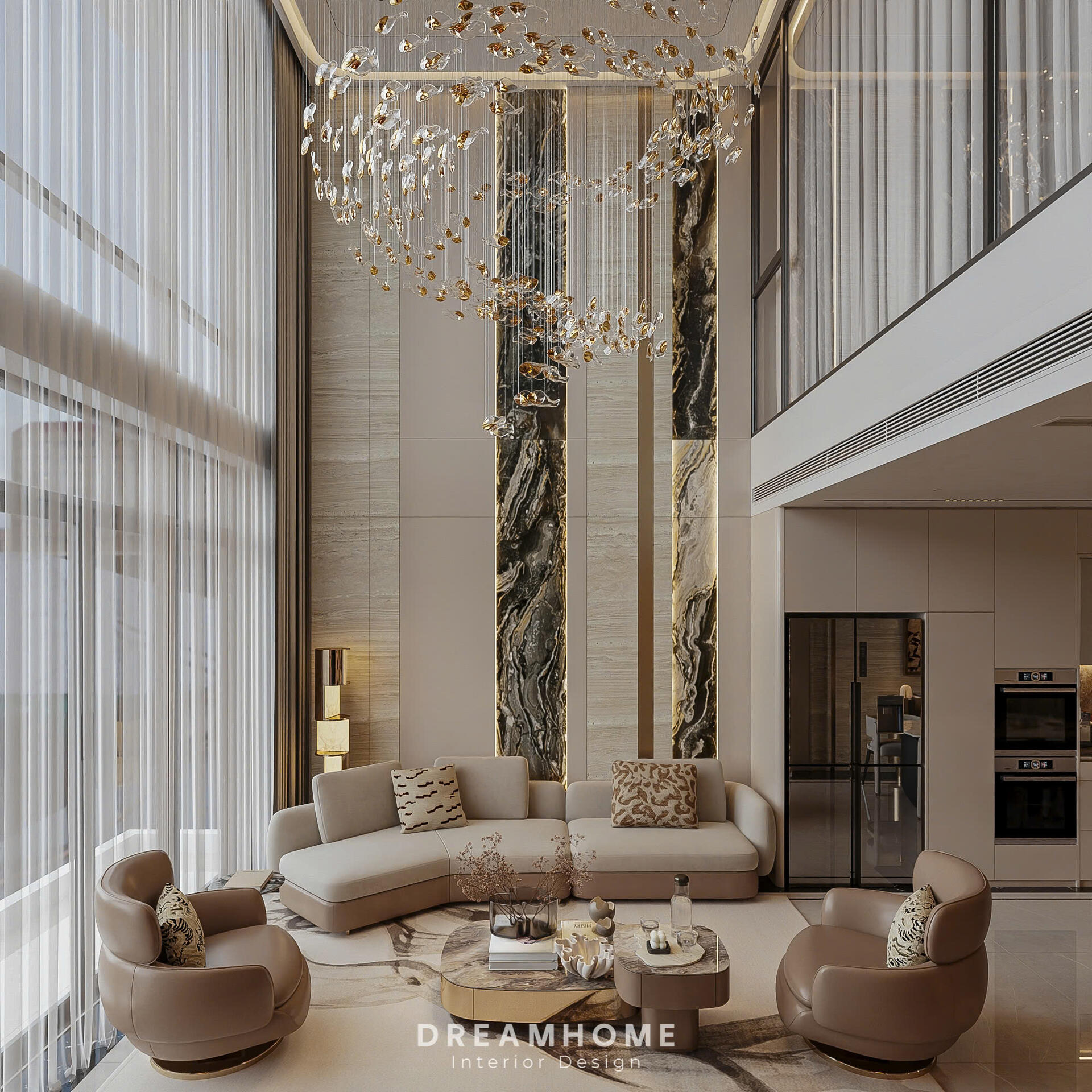 Thiết Kế Nội Thất Nhà Phố Tư Đình - 200m2 1 thiết kế nội thất nhà phố