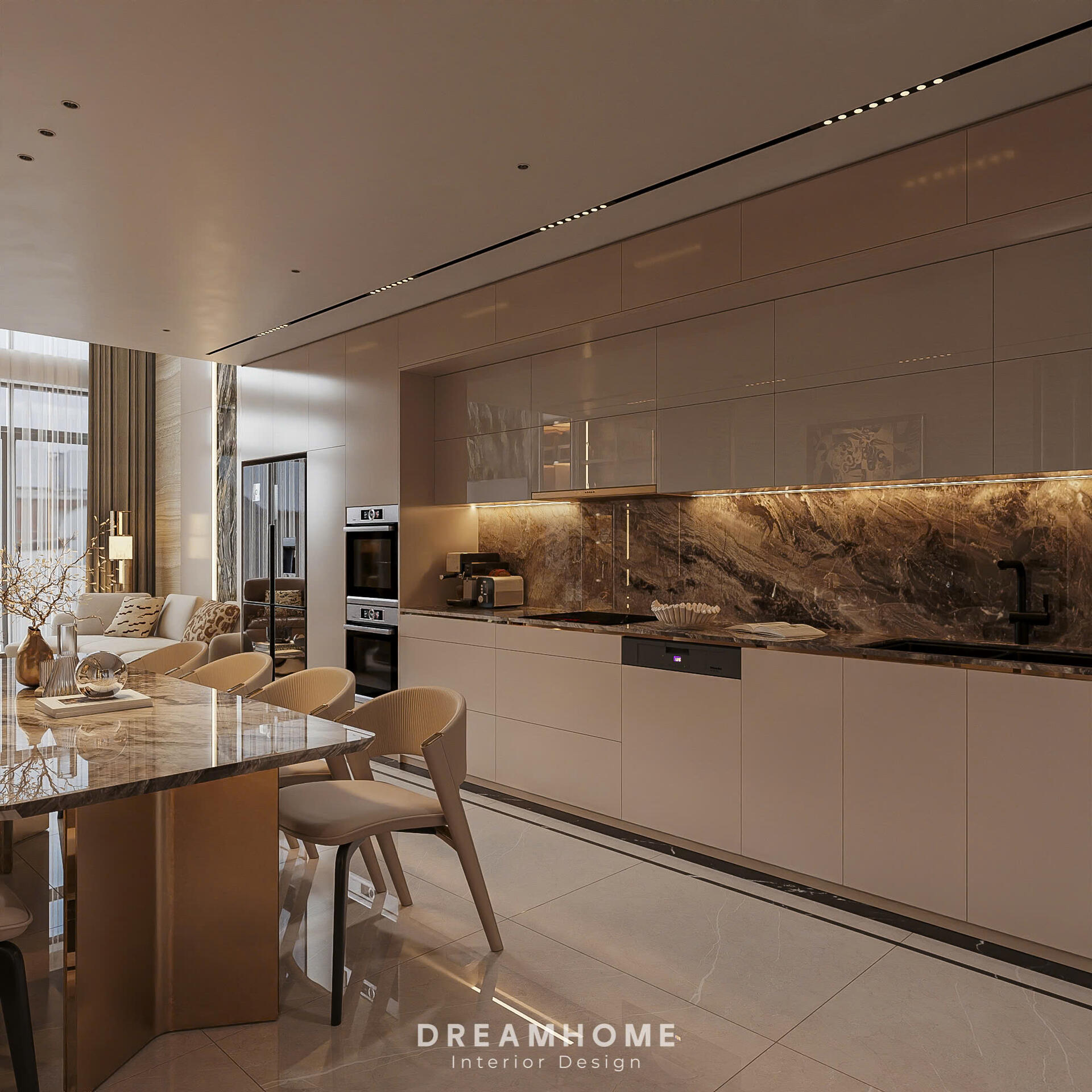 Thiết Kế Nội Thất Nhà Phố Tư Đình - 200m2 8 thiết kế nội thất nhà phố