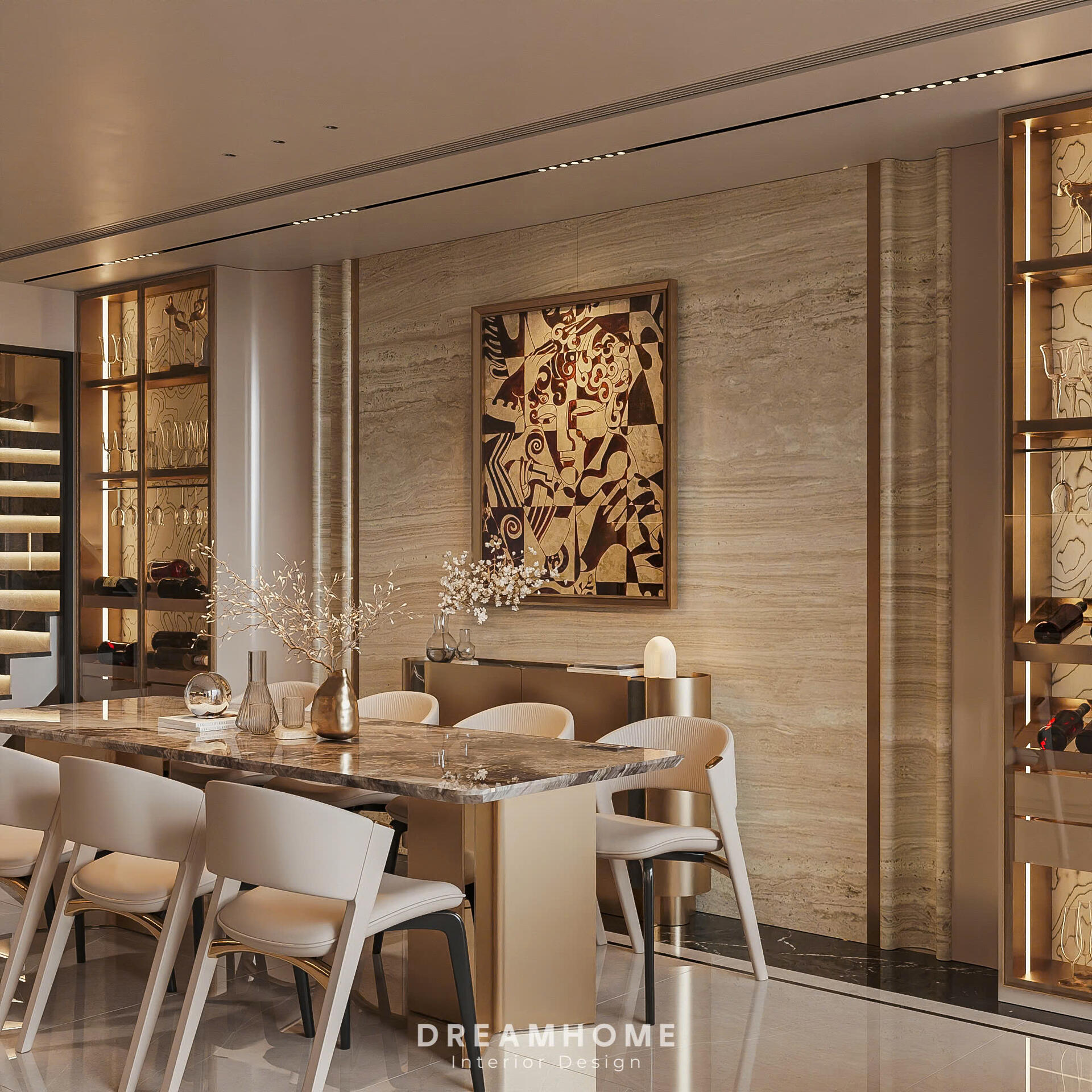 Thiết Kế Nội Thất Nhà Phố Tư Đình - 200m2 9