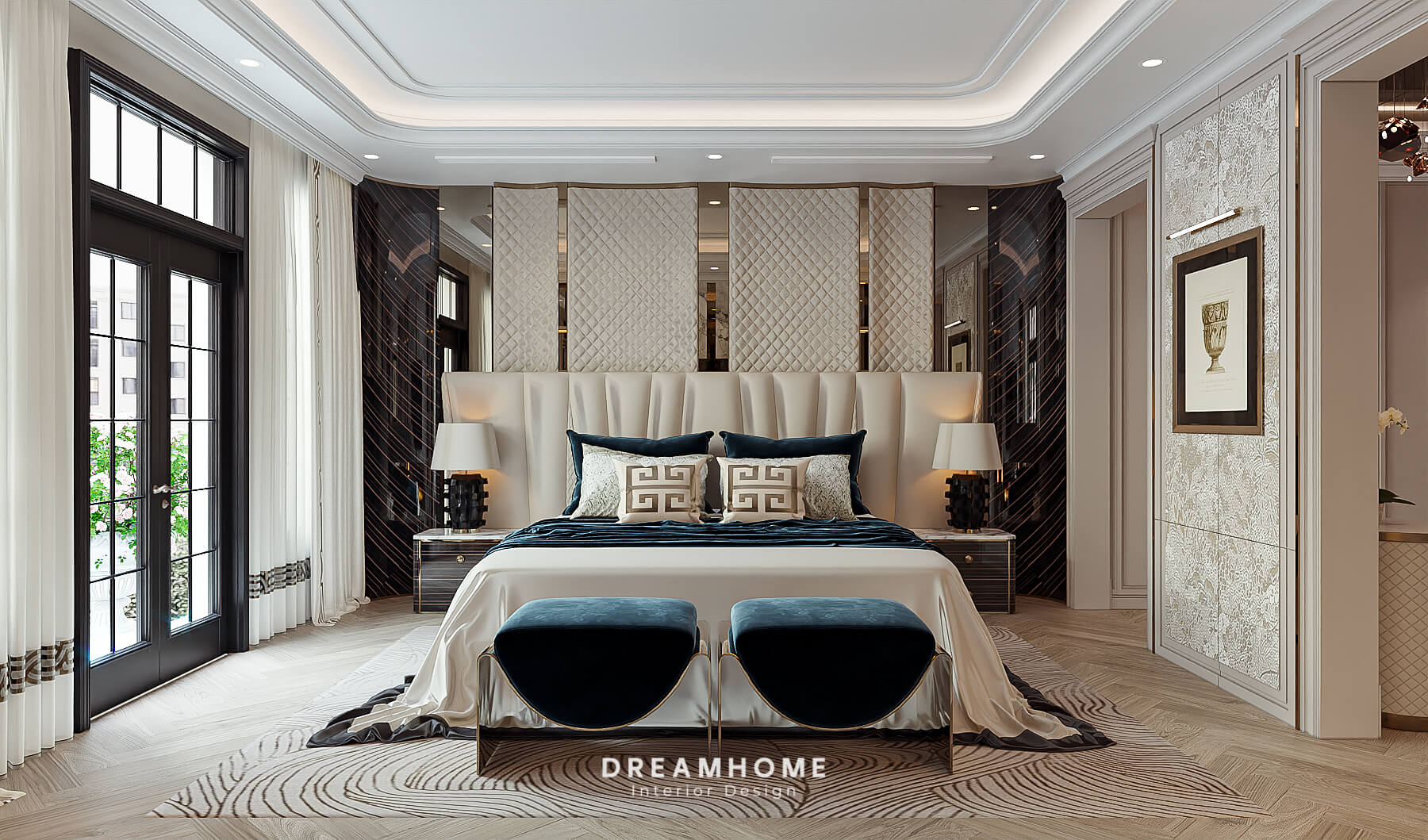 Thiết kế nội thất biệt thự Vinhomes Đan Phượng sang trọng và tối ưu công năng 5 thiết kế nội thất biệt thự đan phượng