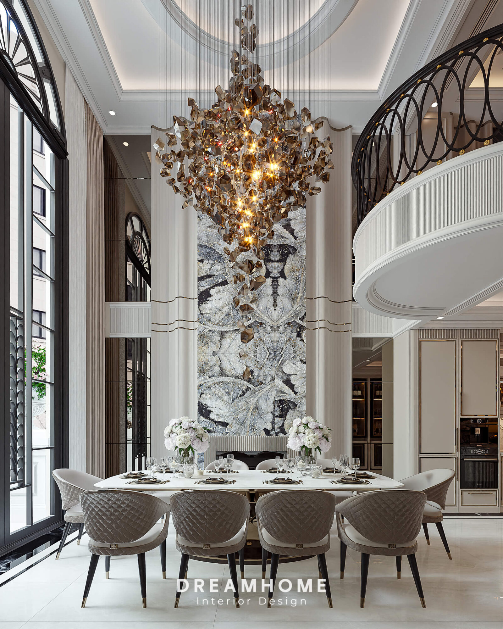 Thiết kế nội thất biệt thự Vinhomes Đan Phượng sang trọng và tối ưu công năng 4 thiết kế nội thất biệt thự vinhomes đan phượng