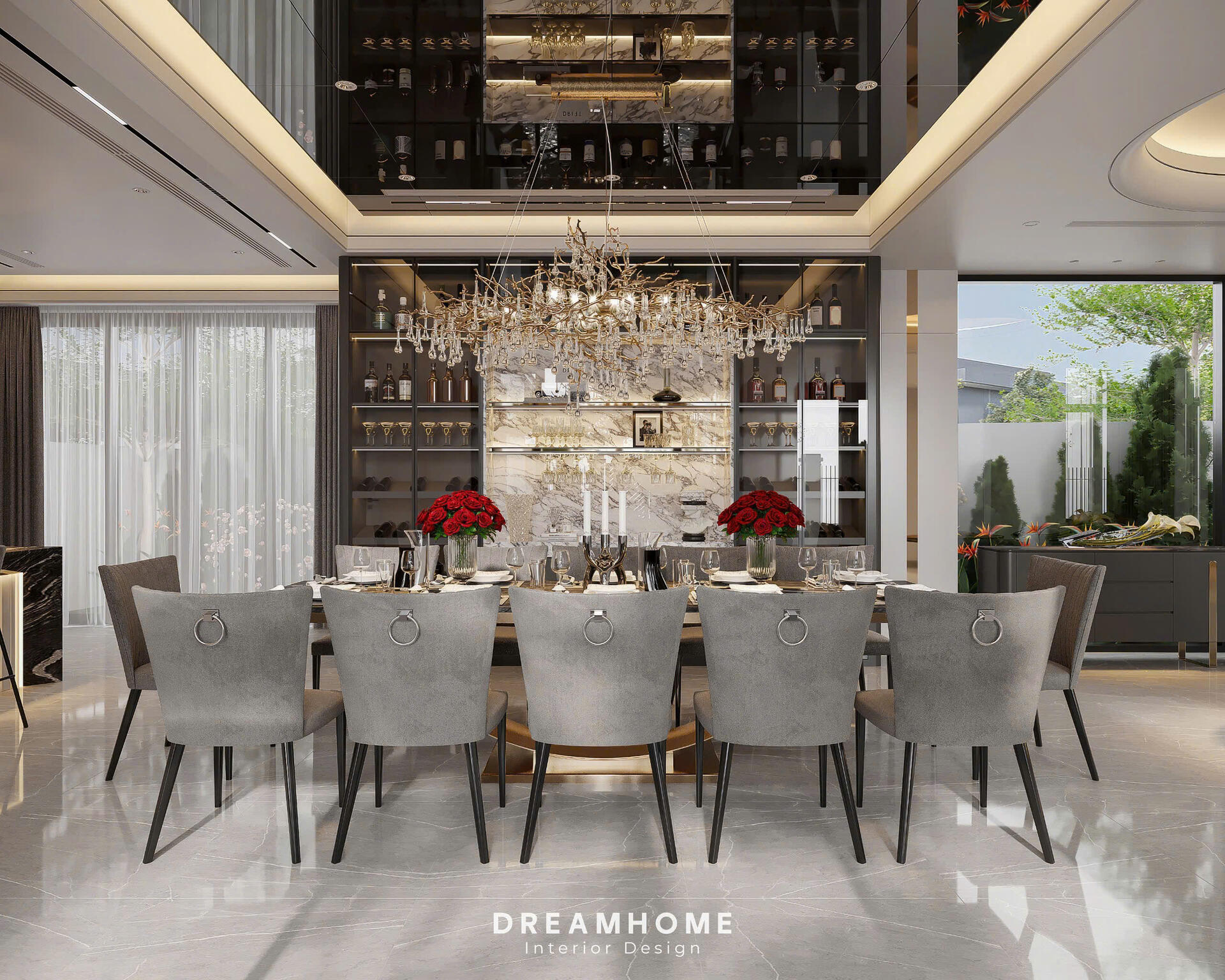 Thiết kế nội thất biệt thự Vinhomes Đan Phượng sang trọng và tối ưu công năng 13 thiết kế nội thất biệt thự vinhomes đan phượng