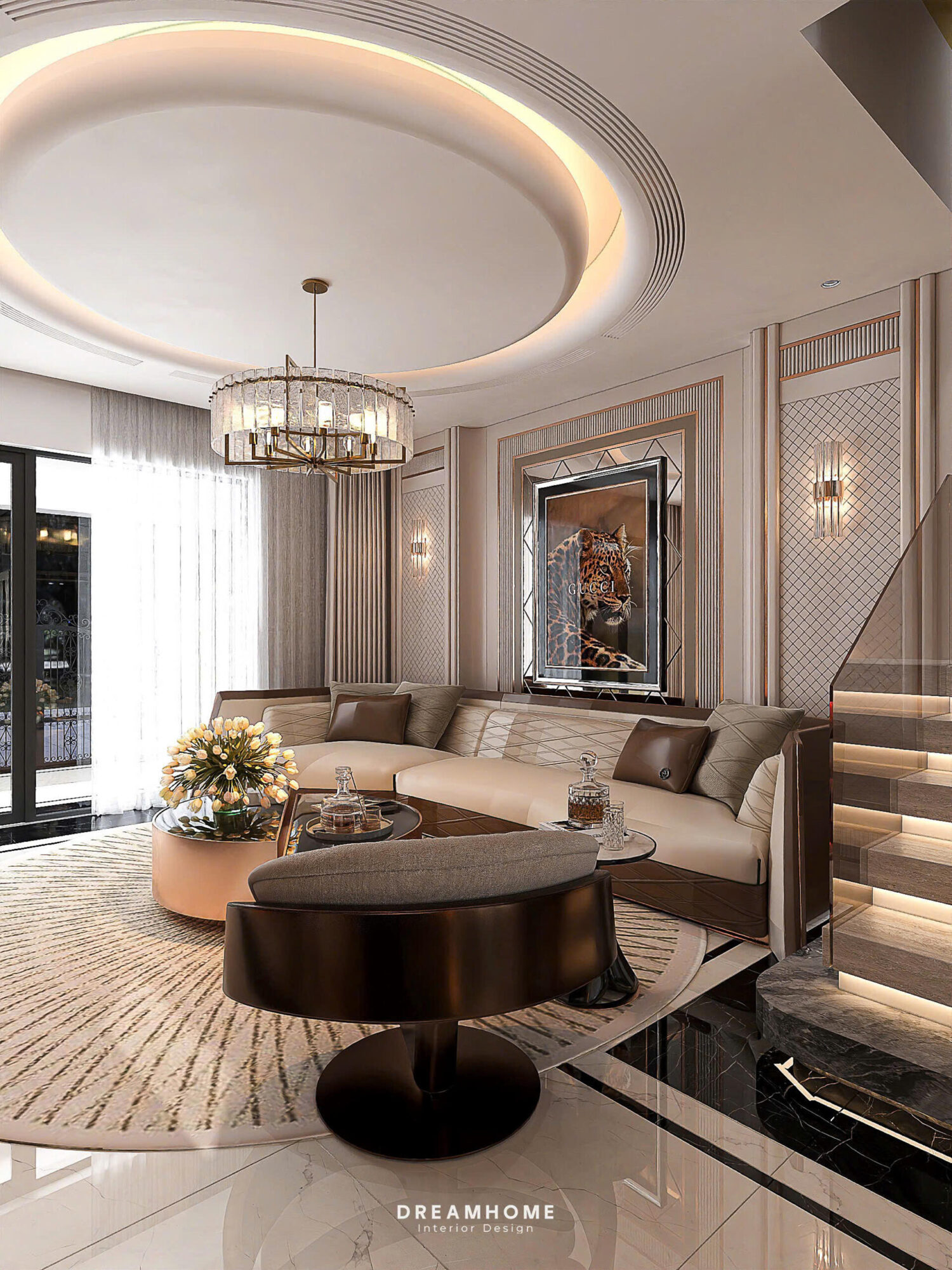 Thiết Kế Nội Thất Biệt Thự An Lạc Green Symphony - 100m2 3 thiết kế nội thất biệt thự