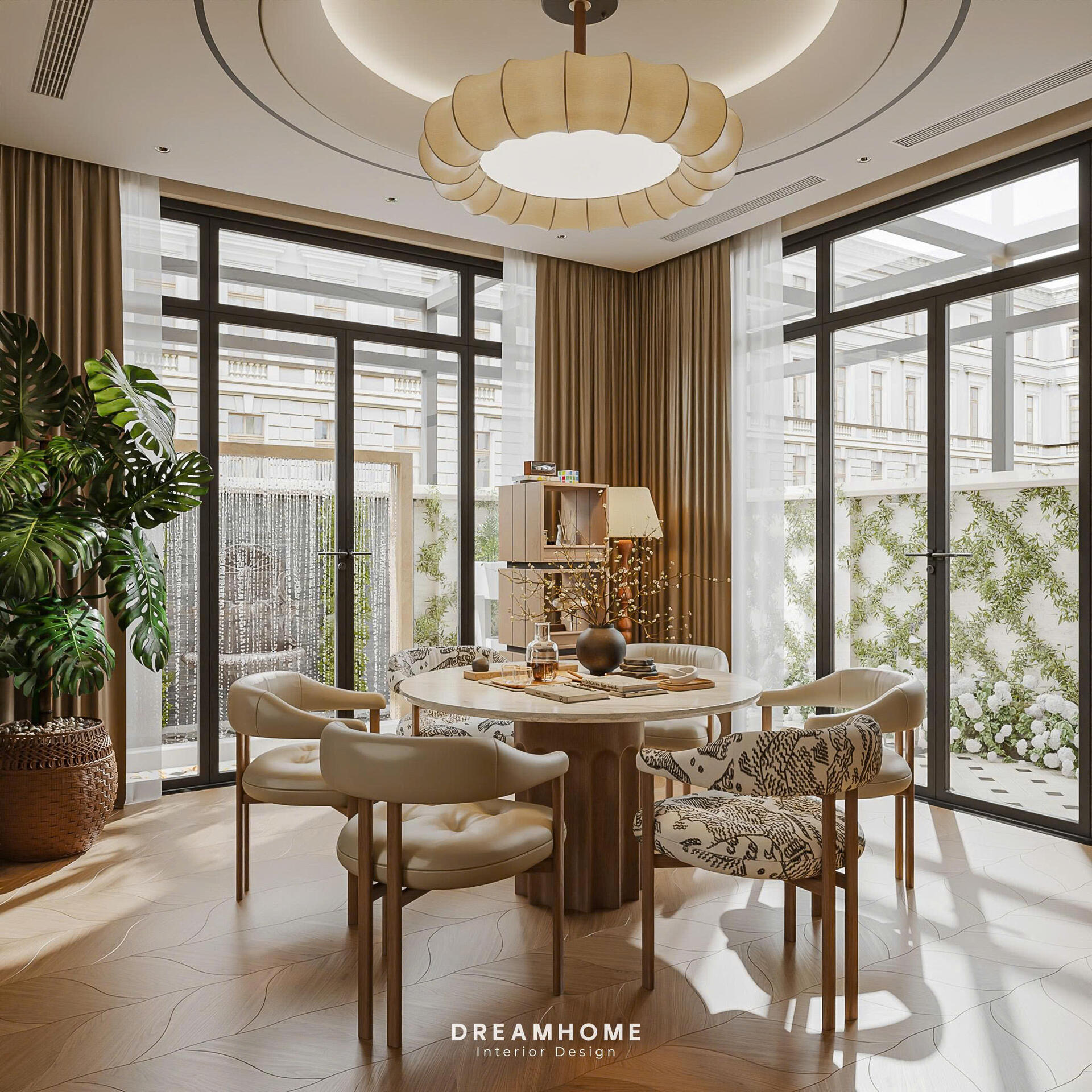 thiết kế nội thất vinhomes đan phượng
