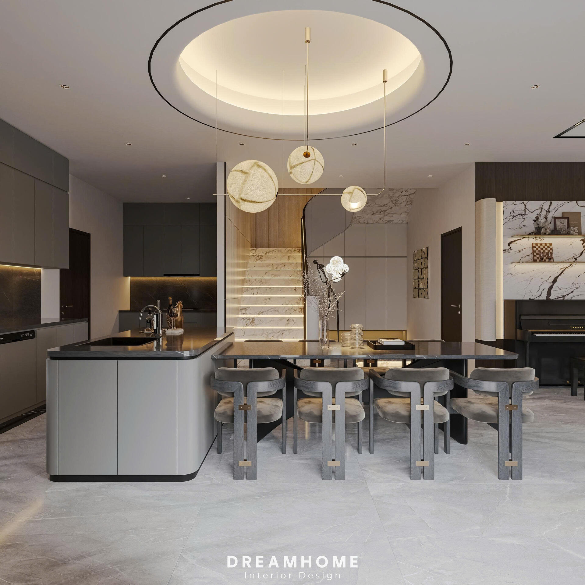 Thiết Kế Nội Thất Biệt Thự Phú Thọ - 300m2 9 thiết kế nội thất biệt thự