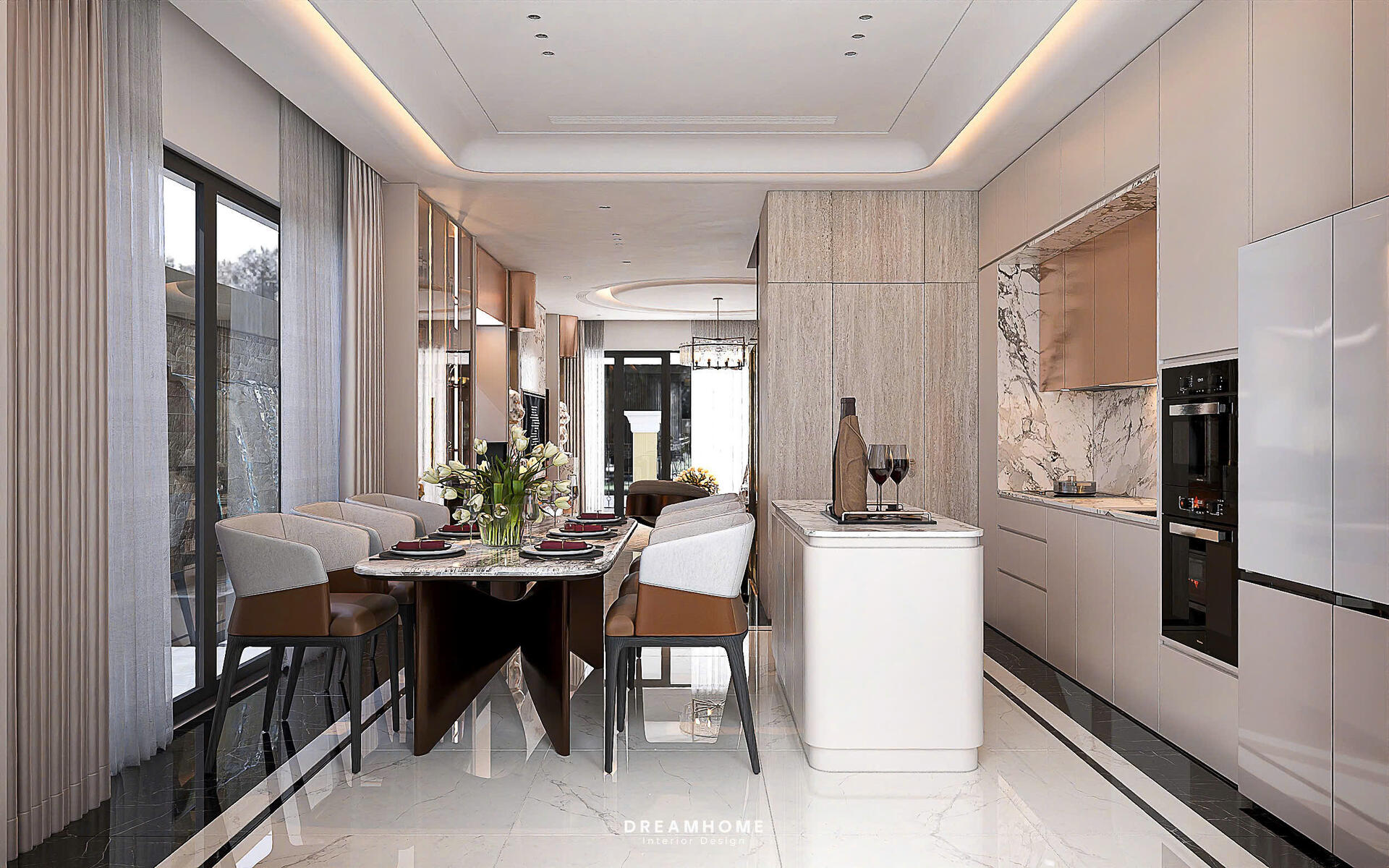 Thiết Kế Nội Thất Biệt Thự An Lạc Green Symphony - 100m2 7 thiết kế nội thất biệt thự