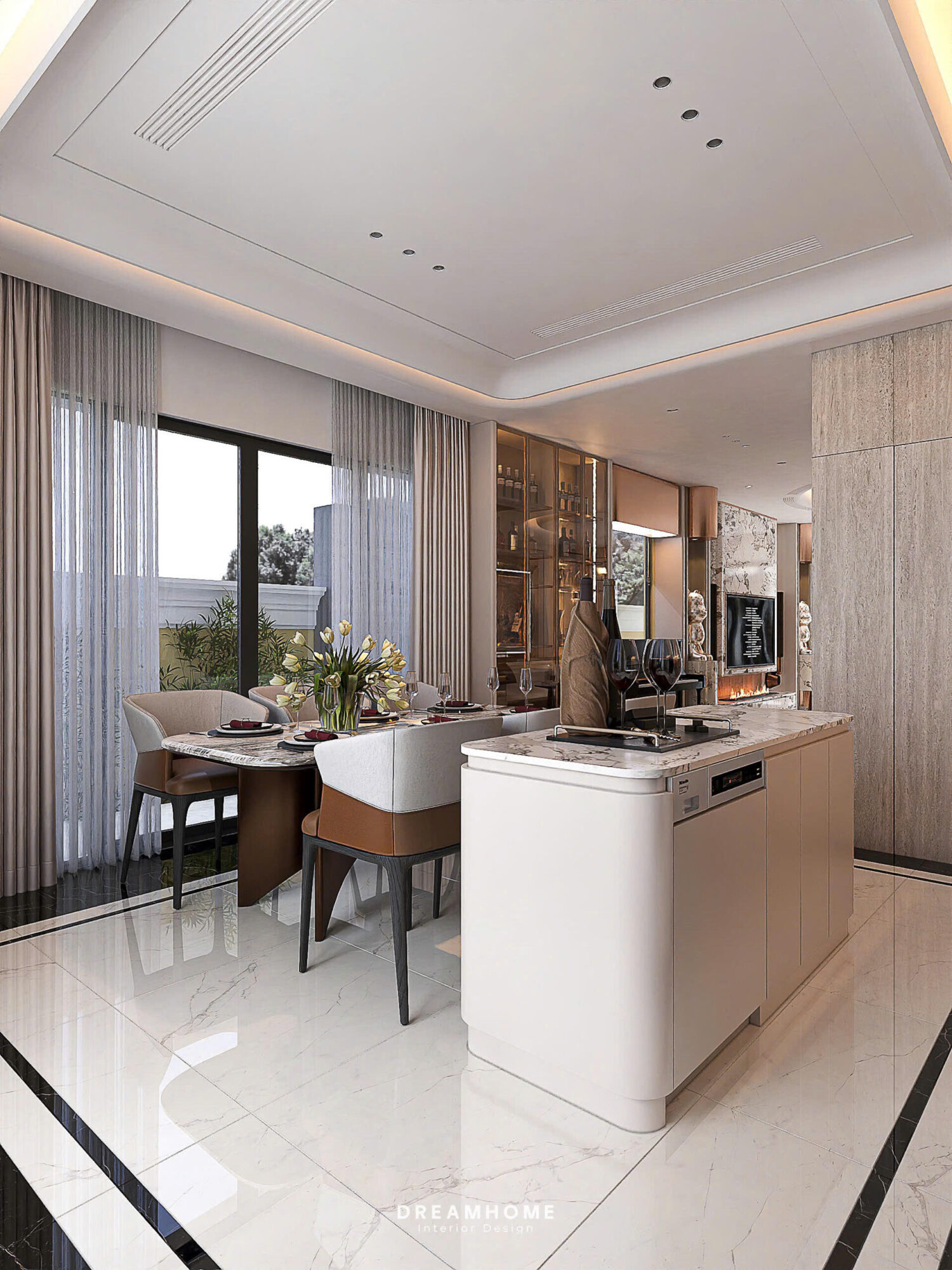 Thiết Kế Nội Thất Biệt Thự An Lạc Green Symphony - 100m2 10 thiết kế nội thất biệt thự