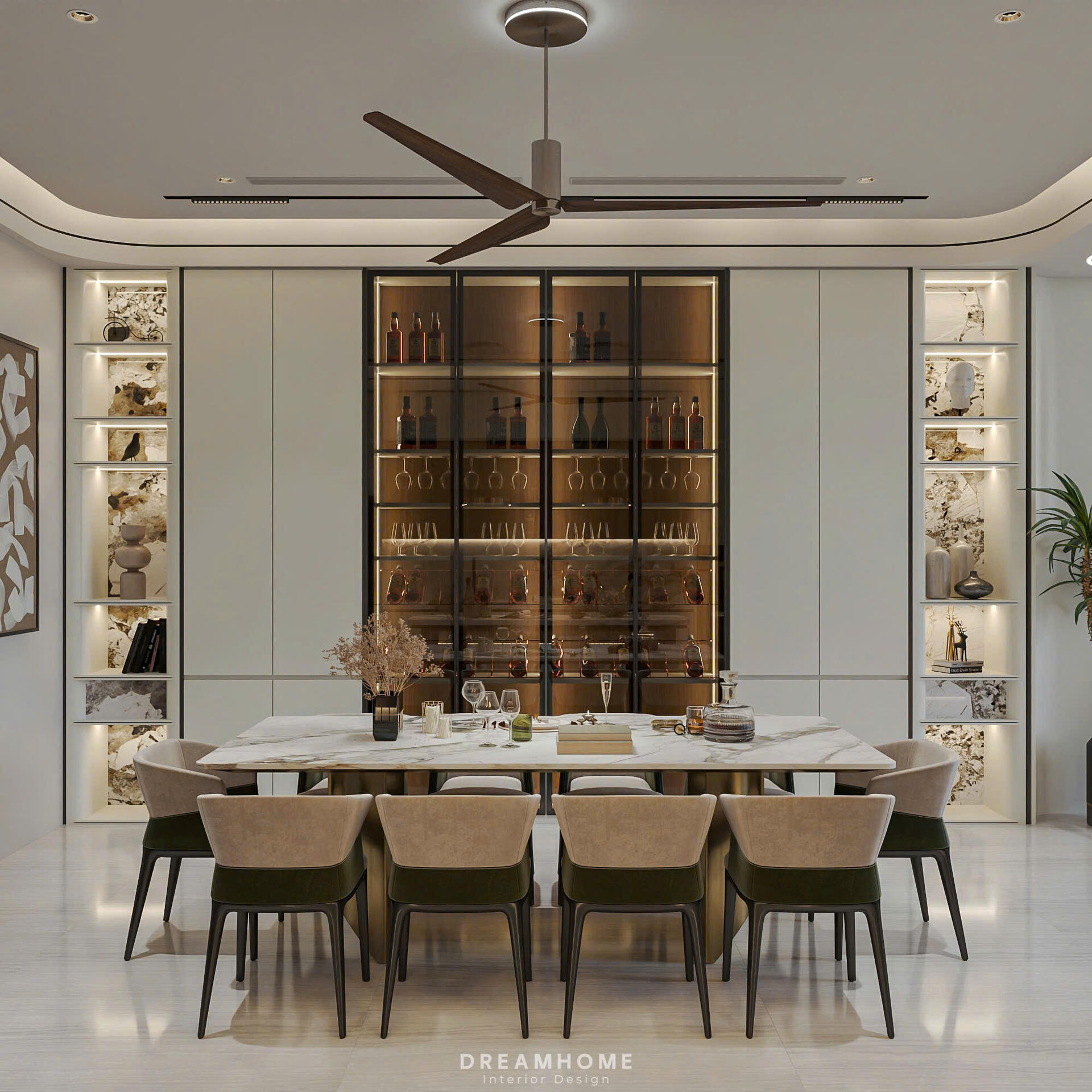 thiết kế nội thất vinhomes đan phượng
