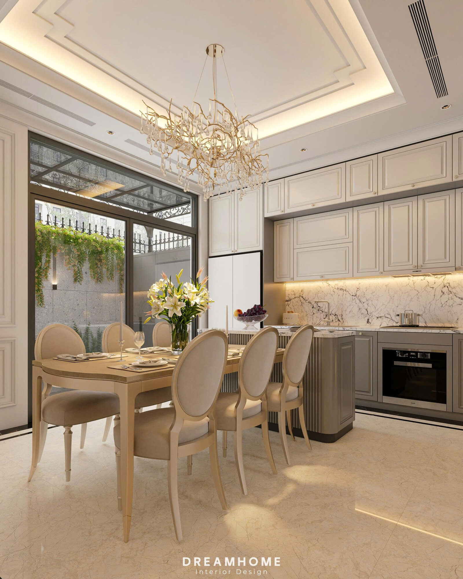 thiết kế nội thất vinhomes đan phượng